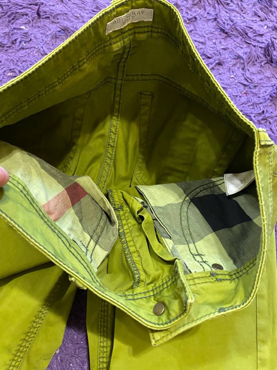 Burberry vintage Burberry jeans streetwear Y2K Size US 27 - 12 Thumbnail