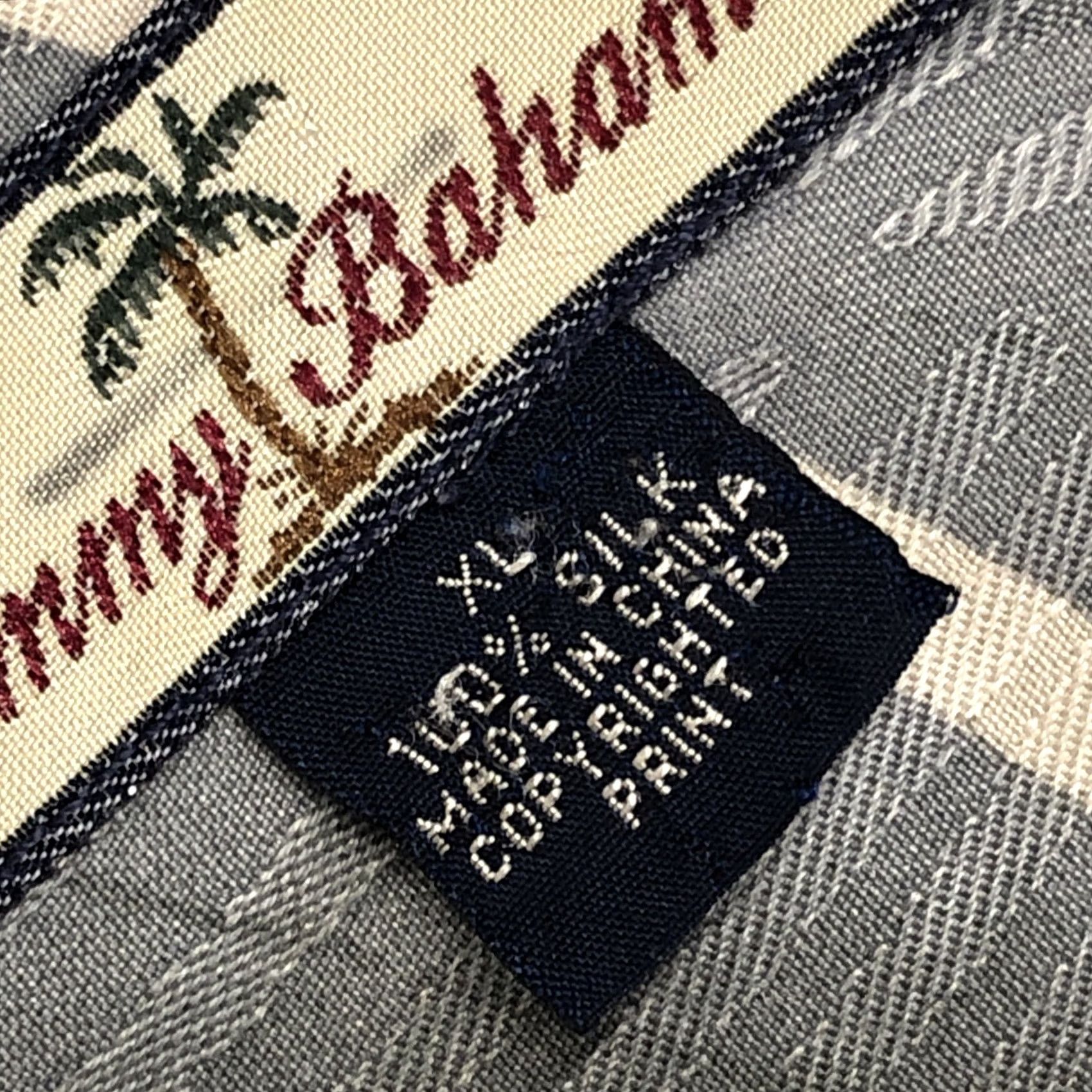 Tommy Bahama Tommy Bahama Island Zone Silk Hawaiian Shirt Men XL Multicolor Floral Loop Collar Button-Up Short Sleeve Casual Size US XL / EU 56 / 4 - 6 Thumbnail