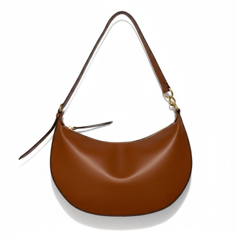 Ulla Johnson Ulla Johnson Twyla Crescent bag Cigar color Size ONE SIZE - 1 Thumbnail