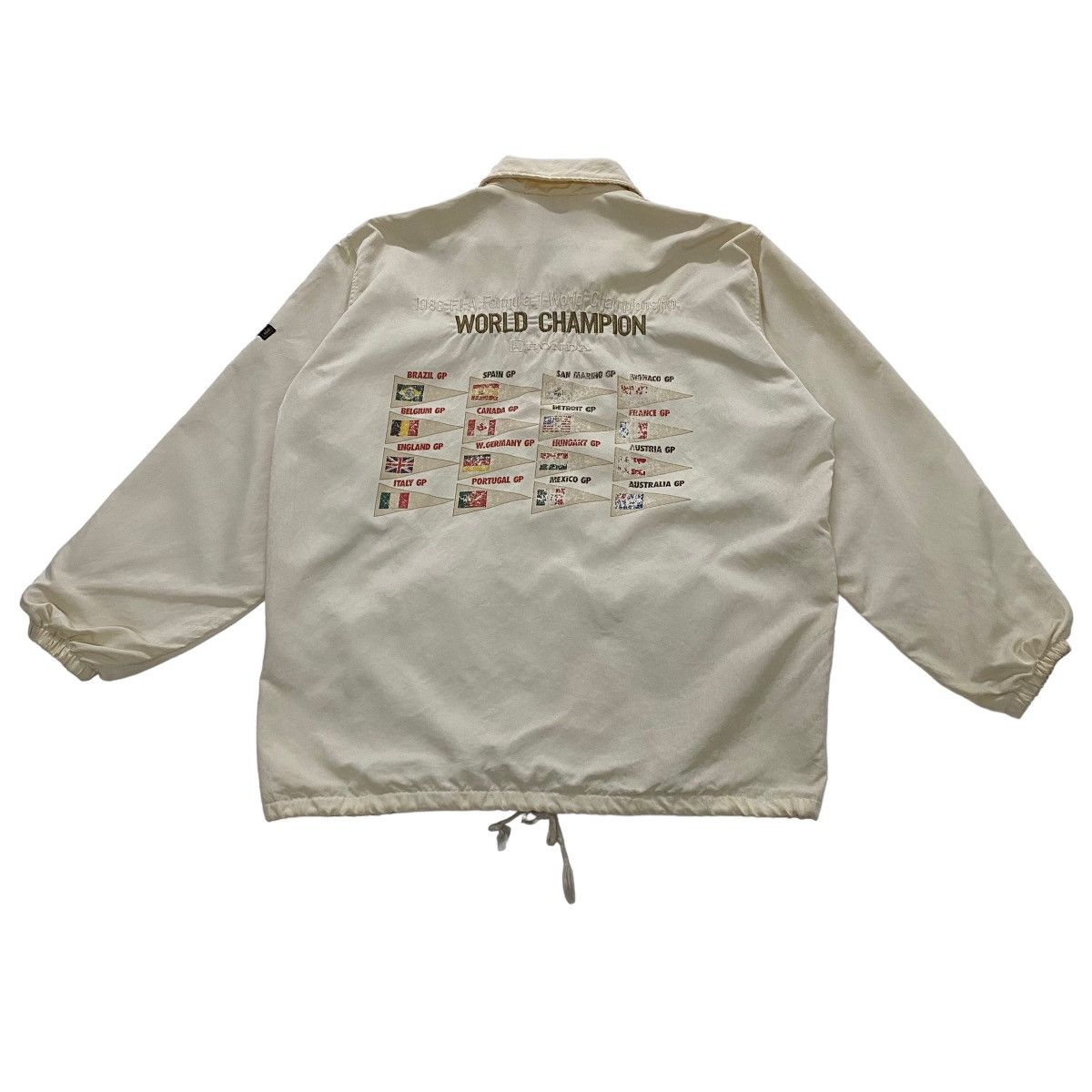 Honda ⚡️Vintage 80s Honda F1 World Championship coach jacket Size US M / EU 48-50 / 2 - 2 Thumbnail