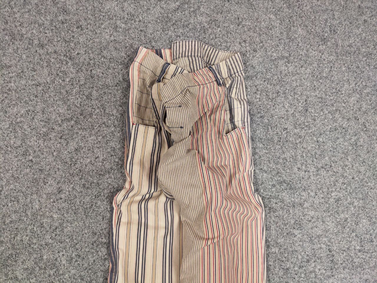W&LT Vintage W&LT Walter Van Beirendonck Puk Puk Striped Pants Size US 34 / EU 50 - 4 Thumbnail