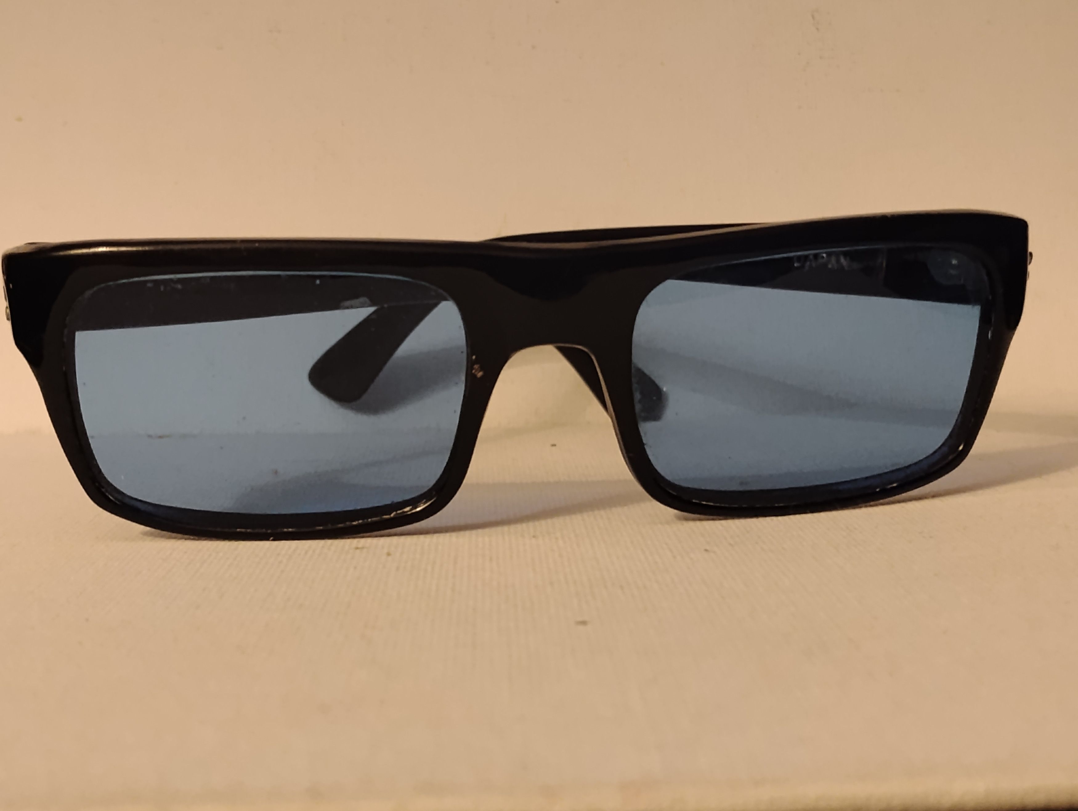 Other Rare Rockabilly Vintage Sunglasses Blue Mineral Glass Size ONE SIZE - 1 Thumbnail