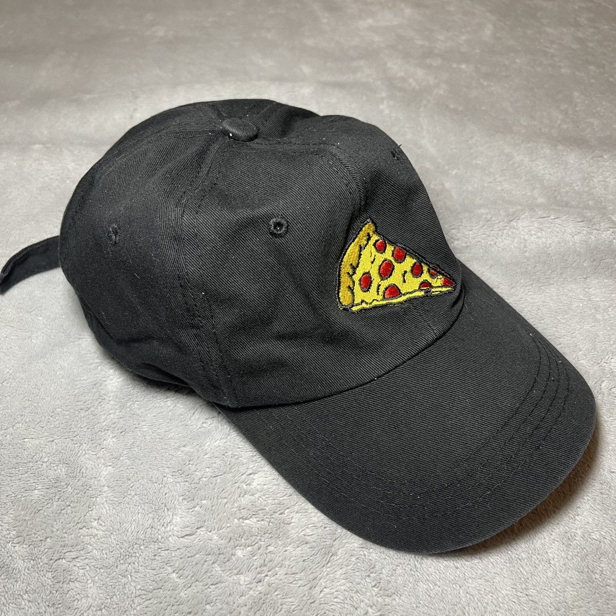 Other Pizza Slice Embroidered Black Hat Adjustable Baseball Cap Size ONE SIZE - 4 Thumbnail