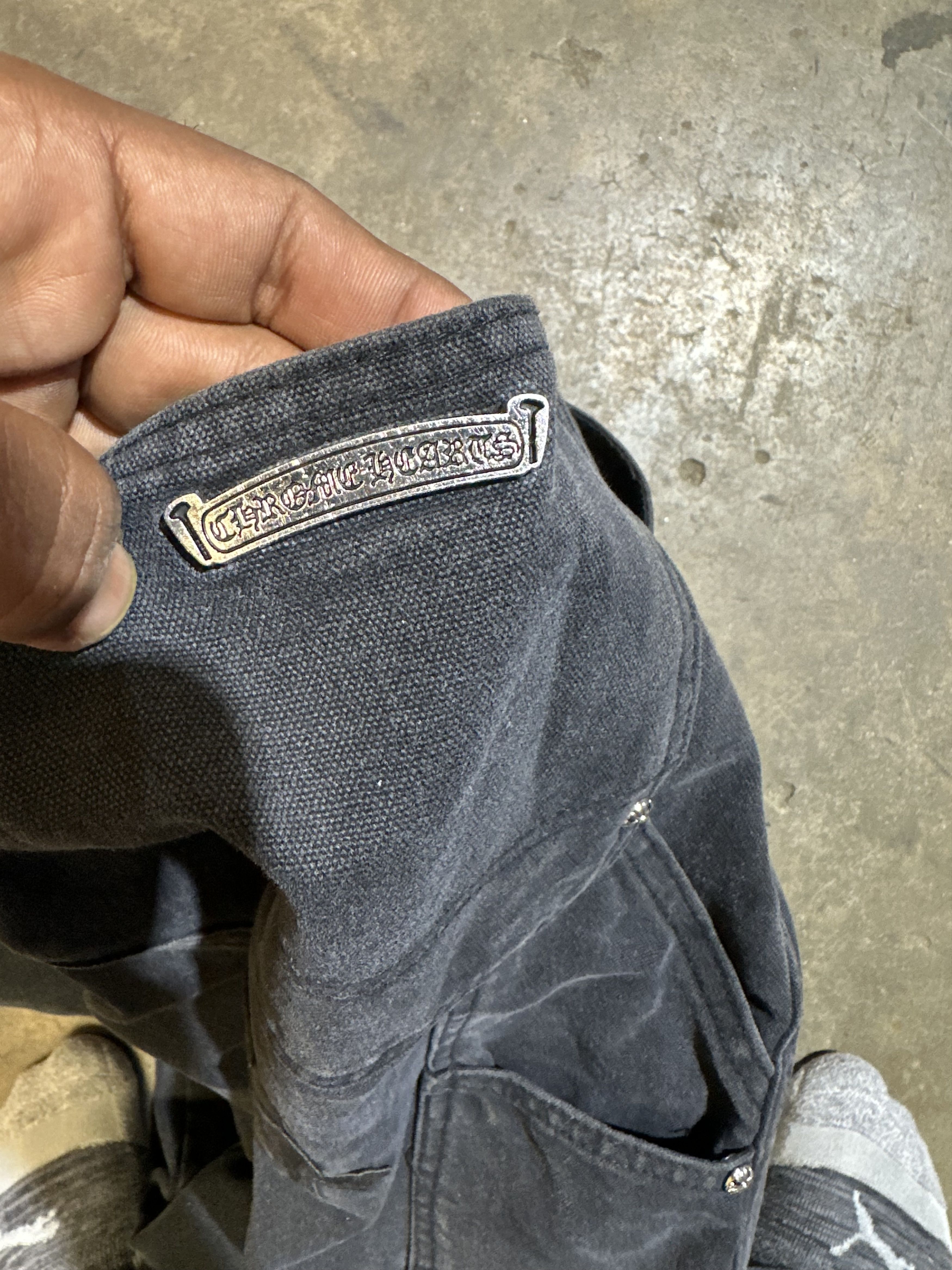 Other Carhartt style Black Double knee Jeans Custom Size US 28 / EU 44 - 11 Thumbnail