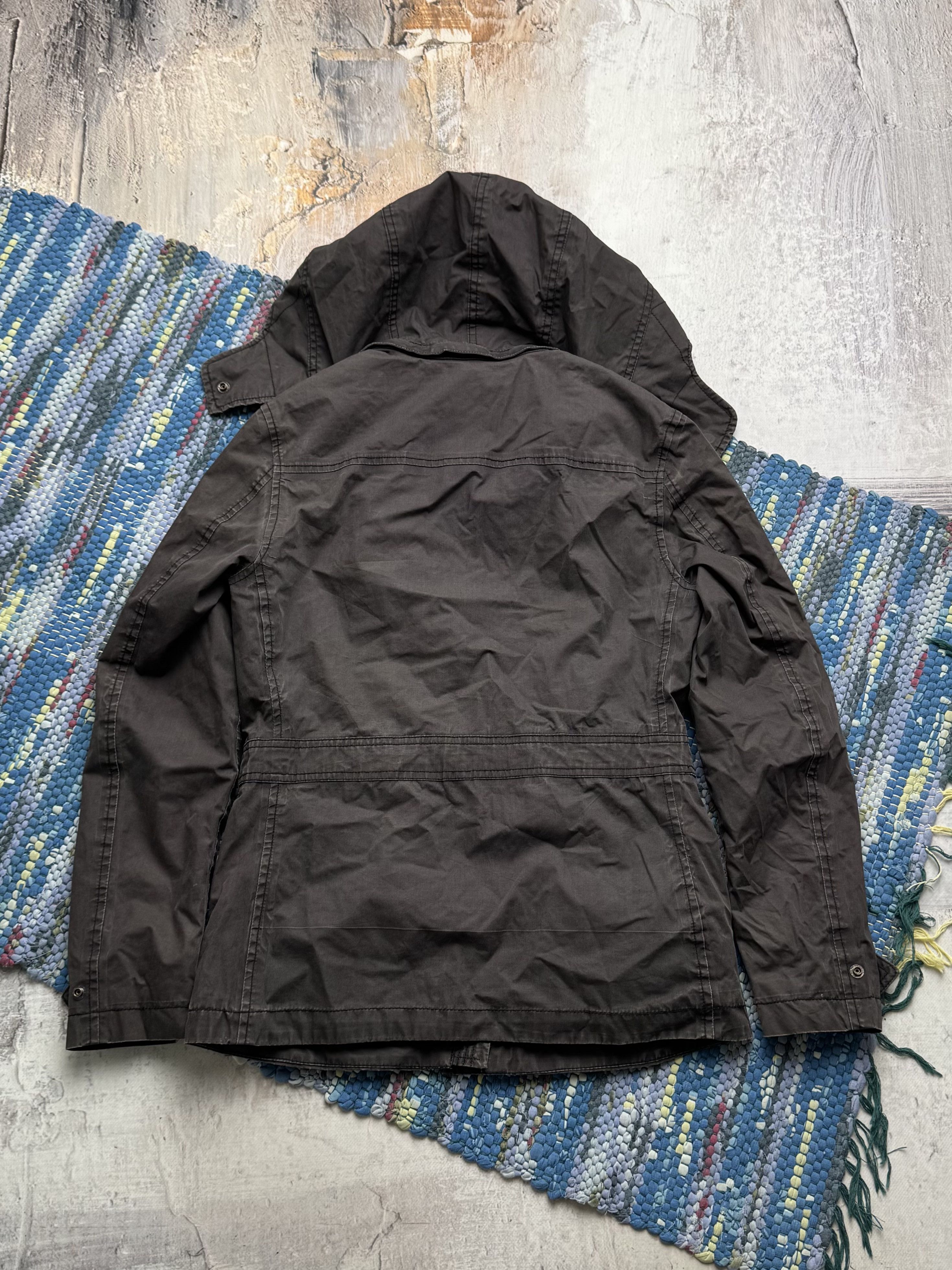 Vintage Vintage Hooded Military Utility Cargo Multi Pocket Jacket Size S / US 4 / IT 40 - 9 Thumbnail