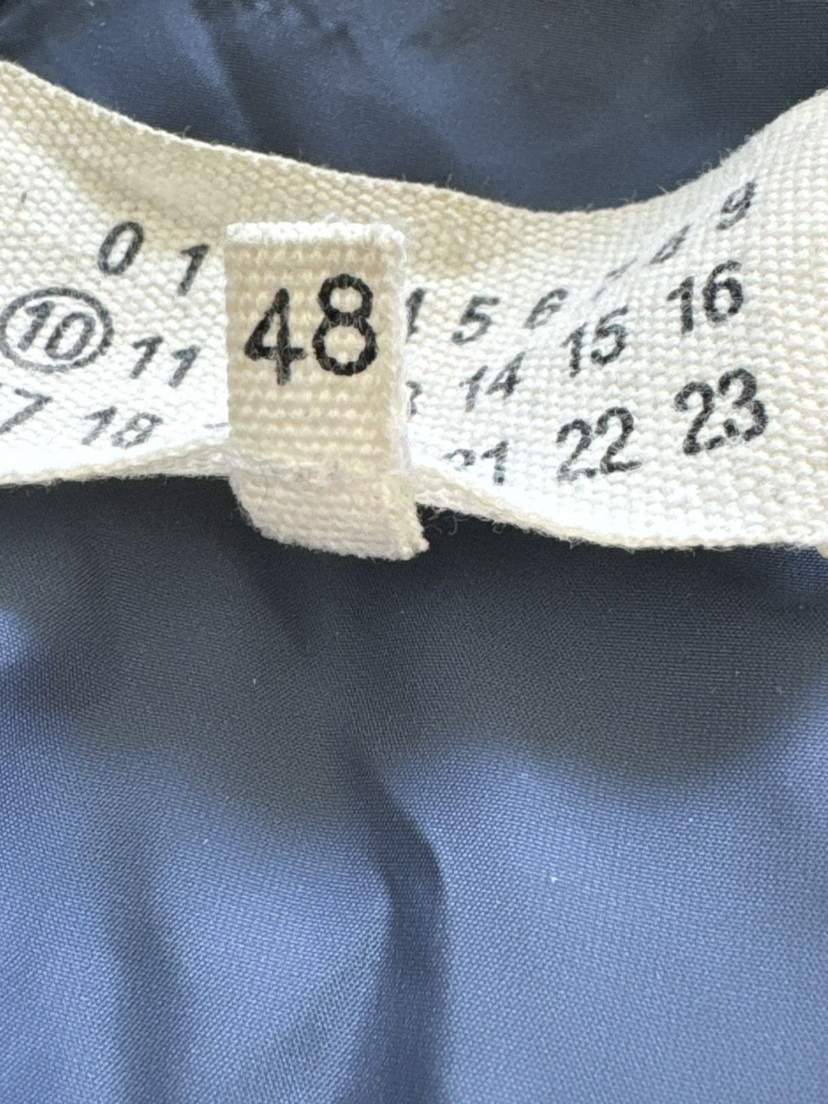 Maison Margiela Maison Martin Margiela Down Jacket Knit Switching Blue 15AW Size US M / EU 48-50 / 2 - 6 Thumbnail