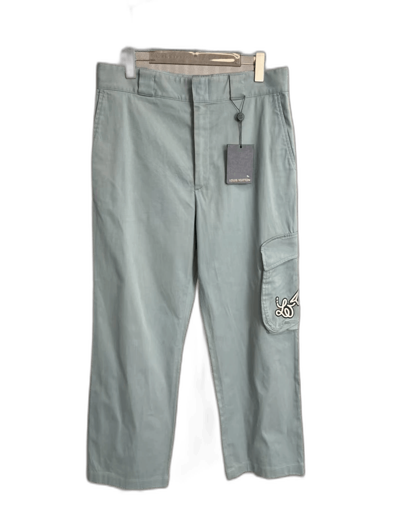 Louis Vuitton Louis Vuitton Blue Casual Pants with Pockets-yf Size US 40 / EU 56 - 1 Thumbnail