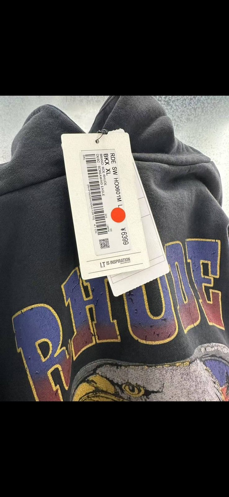Rhude Rhude Screaming Eagle Hoodie sizeXL Size US XL / EU 56 / 4 - 13 Thumbnail