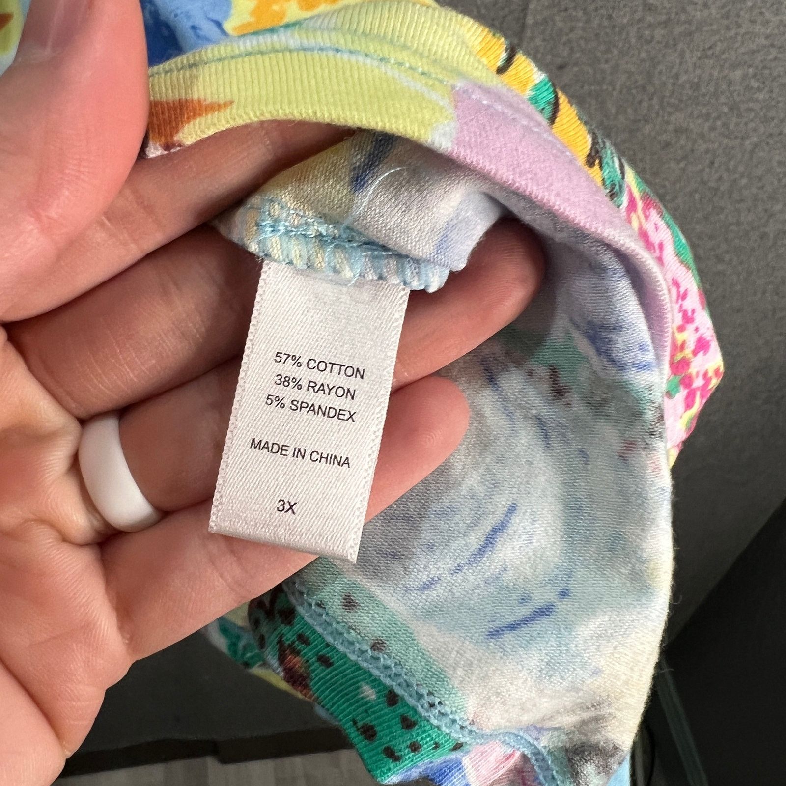 Other Cuddl Duds Womens Top Cotton Core Raglan LightBlue Size 3X Size 3XL / US 20-22 - 8 Thumbnail