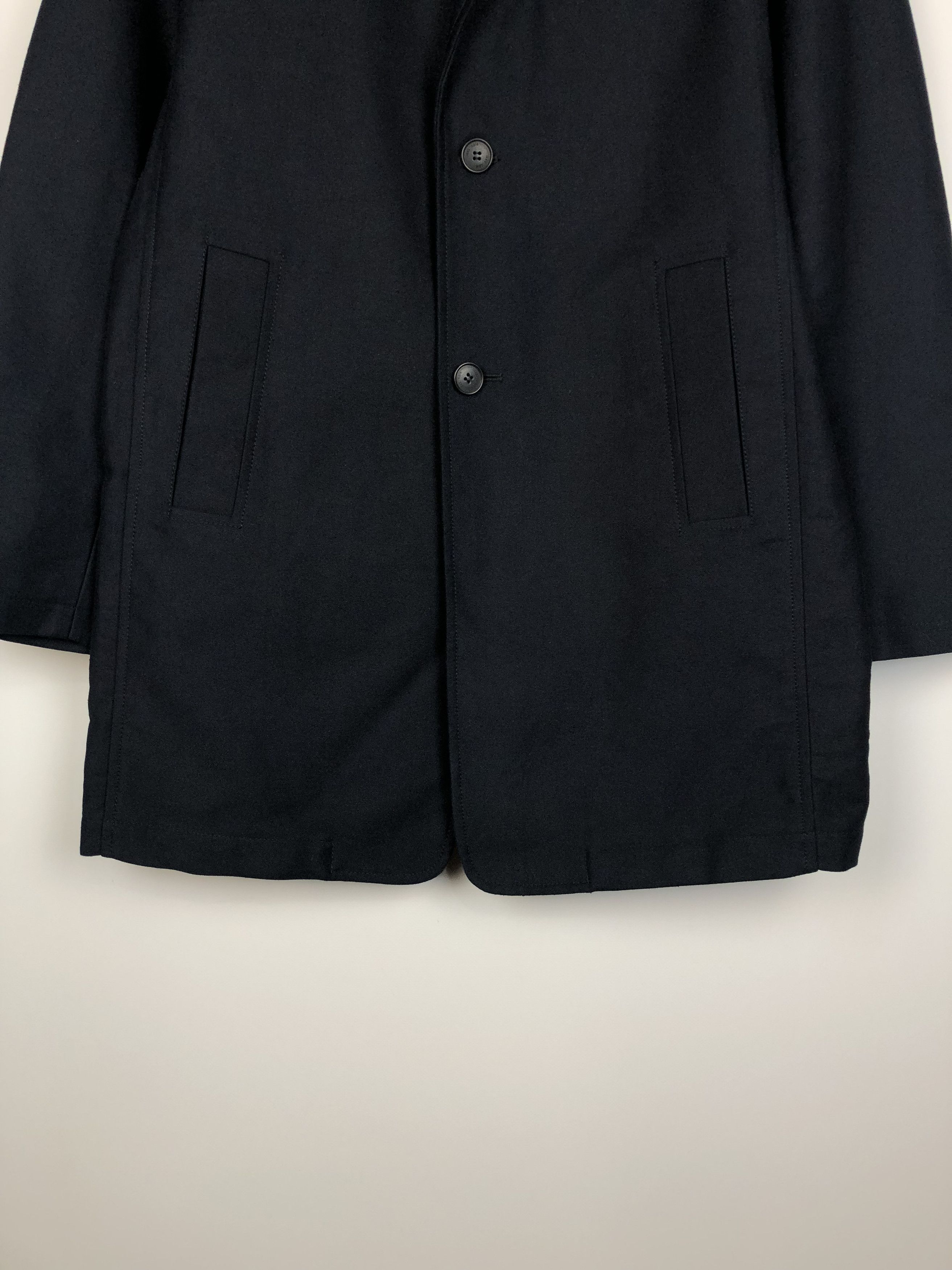 IKKS IKKS Trench Coat Jacket Navy siz 52 Size US L / EU 52-54 / 3 - 3 Thumbnail