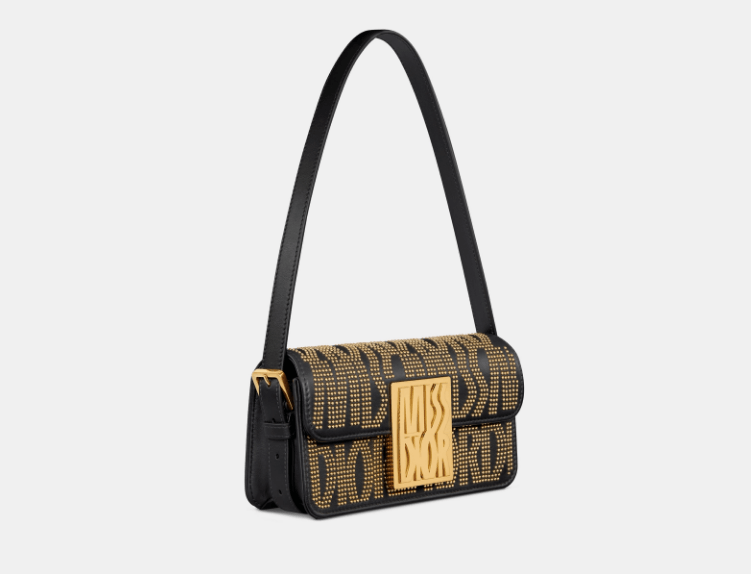 Dior o1w1db11125 M2610U Size : OS / Flap Bag in Black/Gold Size ONE SIZE - 2 Thumbnail