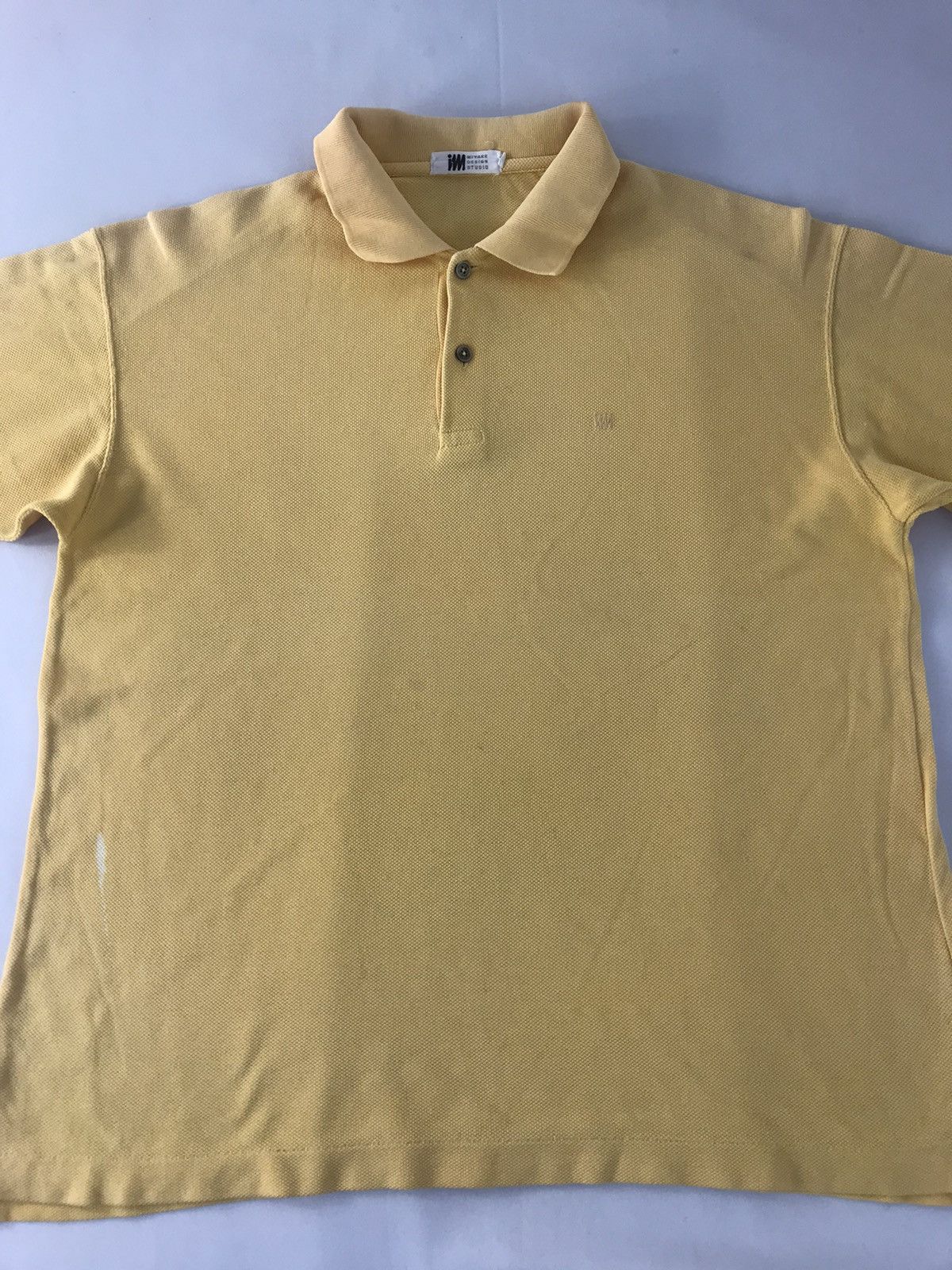 Issey Miyake Issey Miyake IM Minimalist Emboidery Logo Pocket Polo Tee Size US XL / EU 56 / 4 - 3 Thumbnail