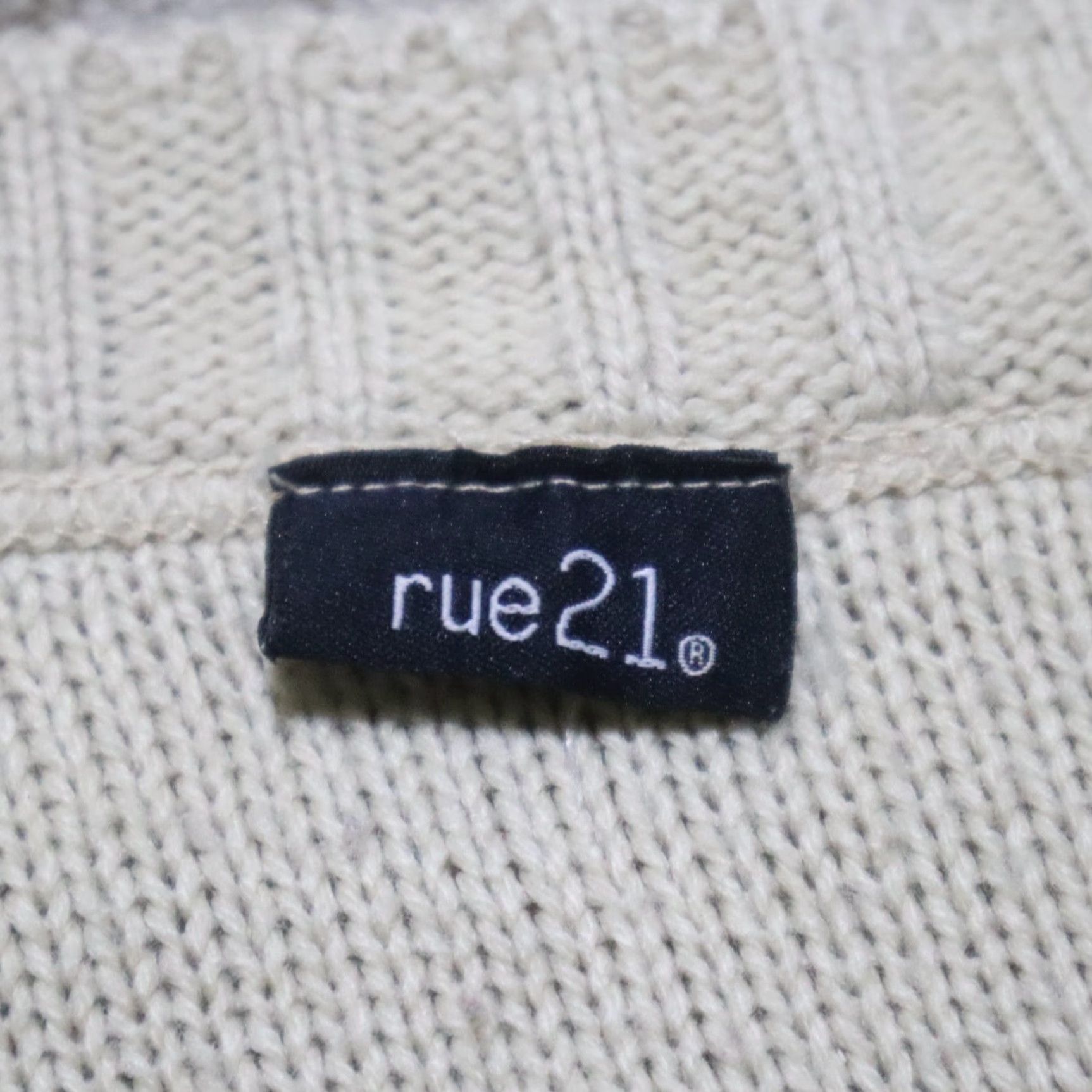 Vintage rue21 Sweater Brown Women's Size S Long Sleeve Pullover Casual Winter Knit Top Ladies 2010s Size S / US 4 / IT 40 - 3 Thumbnail