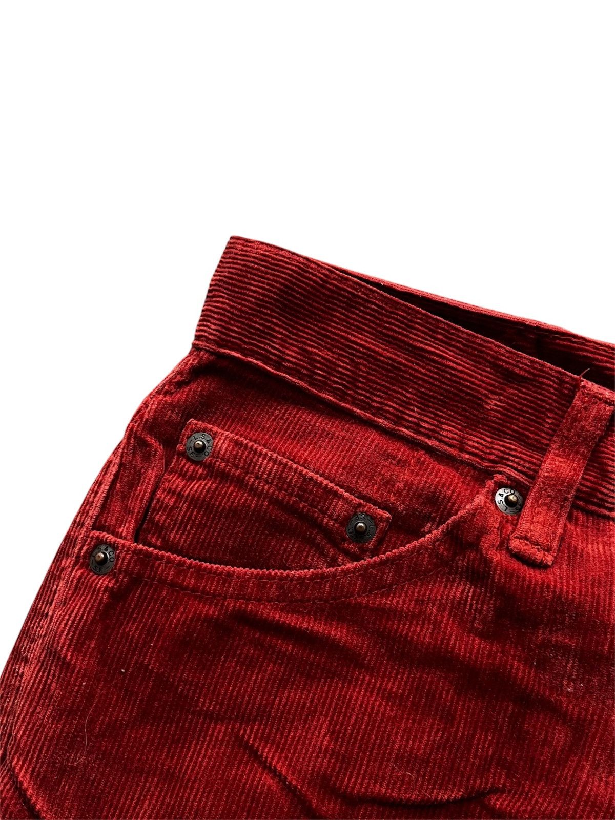 Levi's Vintage Clothing 1997 Levi's Japan Made LVC Corduroy Flared Pants Size US 28 / EU 44 - 6 Thumbnail