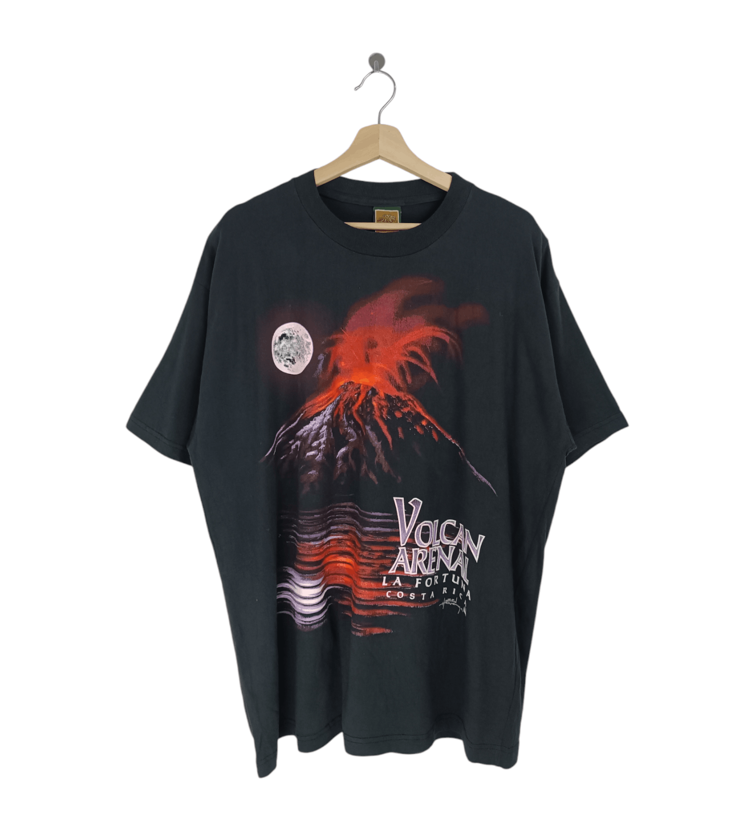 Vintage VINTAGE 90'S VOLCAN ARENAL COSTA RICA TEE VERY RARE NATURE Size US XL / EU 56 / 4 - 1 Thumbnail