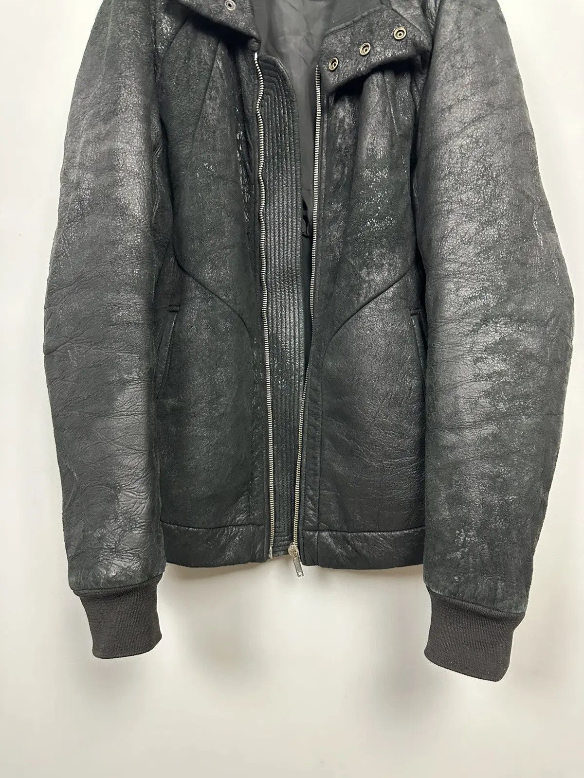 Rick Owens FW08 ‘STAG’ Neoblister Intarsia Jacket Size US XXL / EU 58 / 5 - 2 Thumbnail