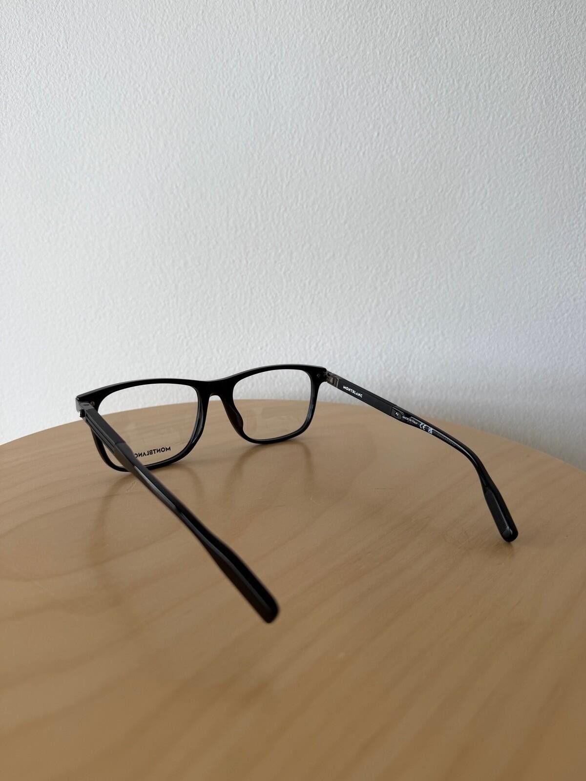 Montblanc New montblanc optical glasses frames eyeglasses MB0035O 005 Size ONE SIZE - 4 Thumbnail