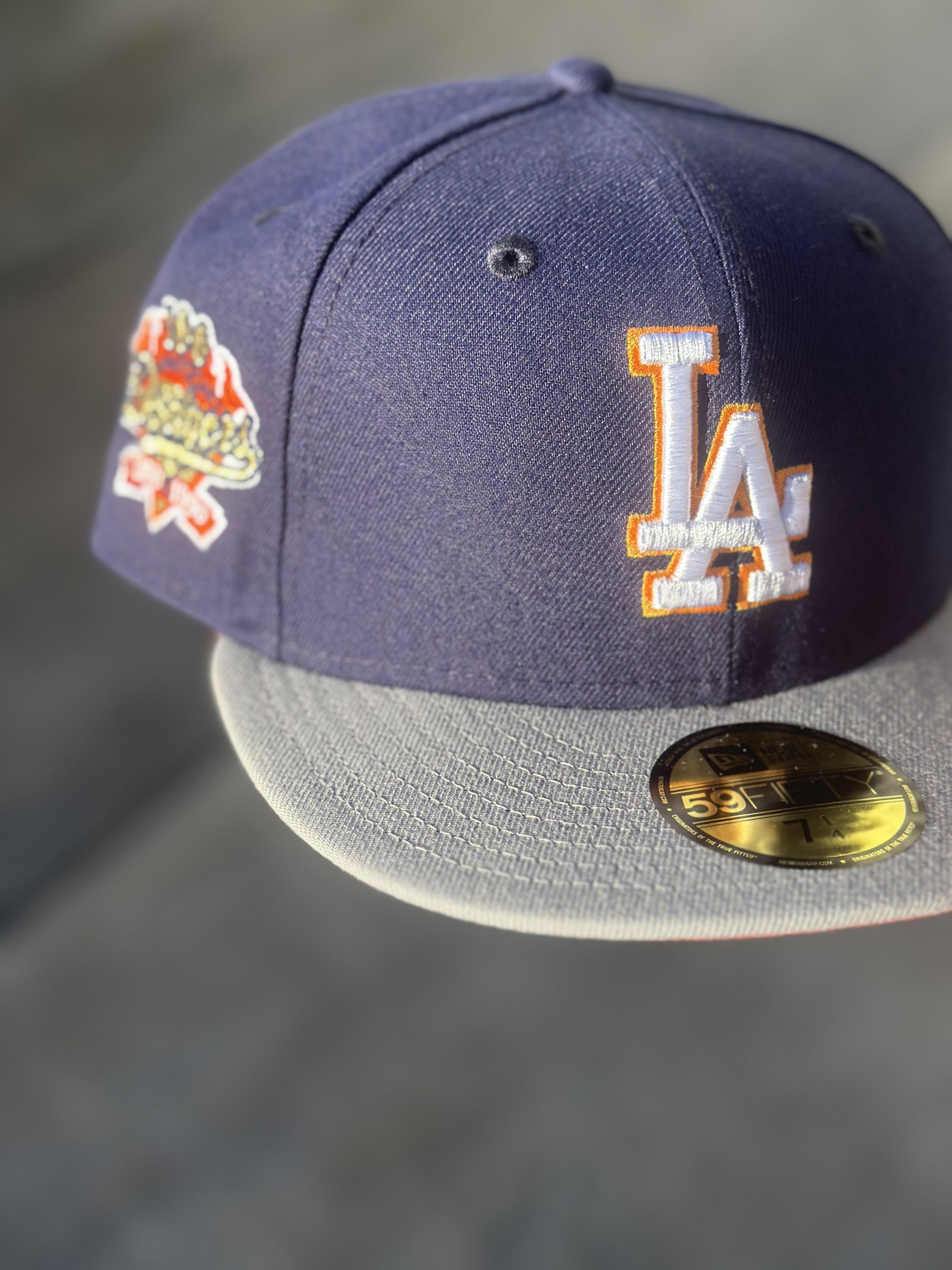 Hat Club 7 1/4 LA Dodgers 100th Anniversary Fitted Size ONE SIZE - 1 Thumbnail