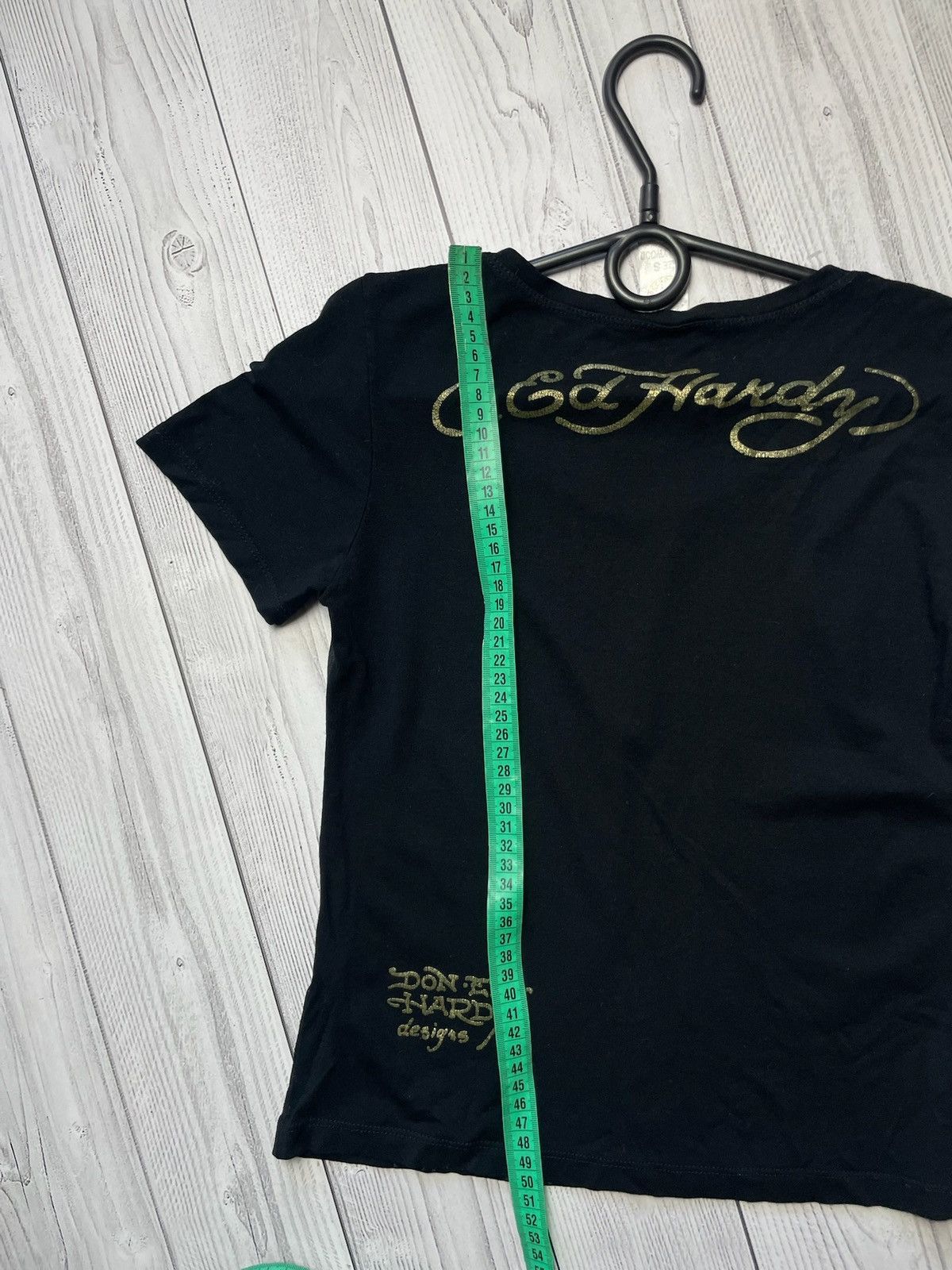Ed Hardy × Vintage Vintage Ed Hardy tee logo rare size S Size S / US 4 / IT 40 - 6 Thumbnail