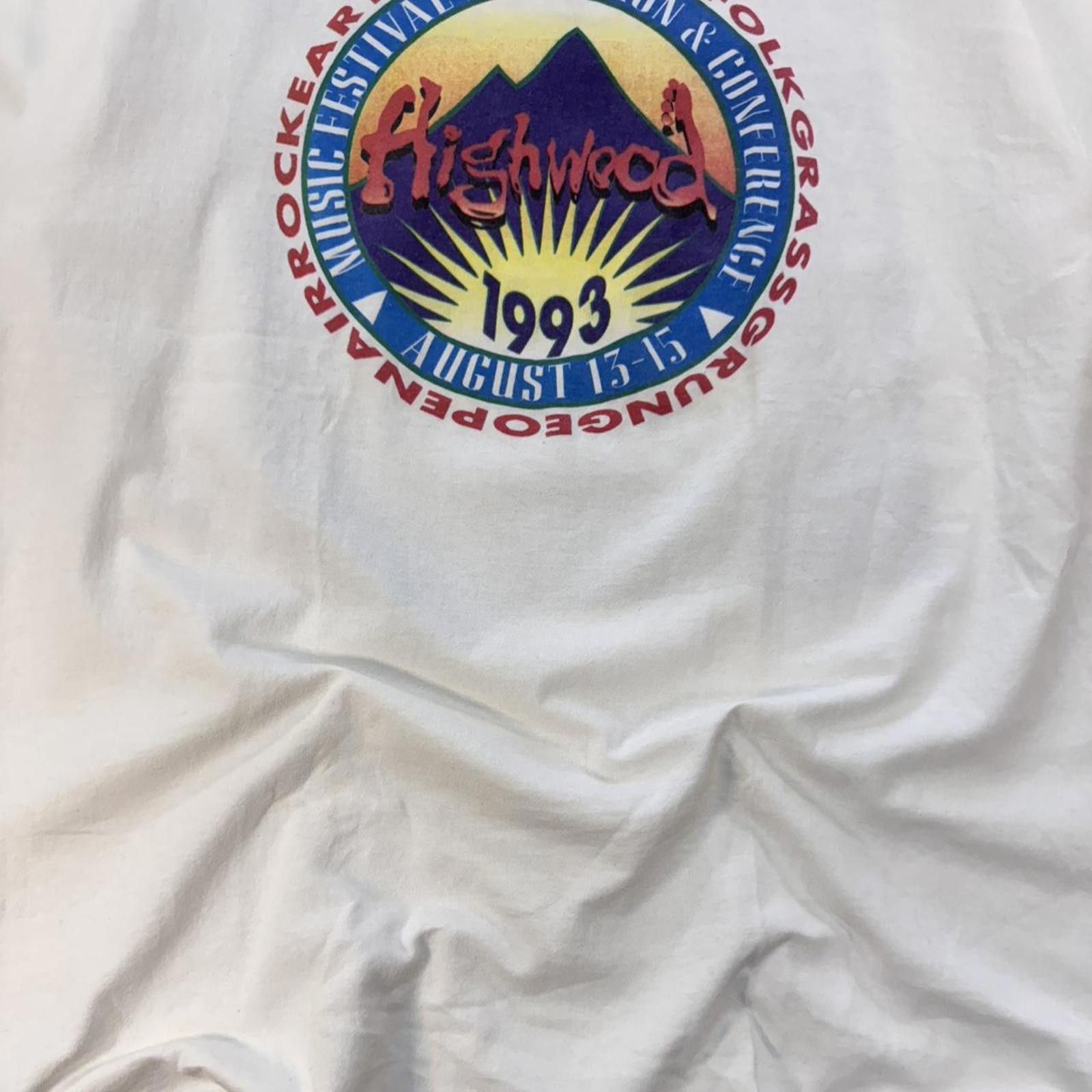 Band Tees 1993 Highwood Social Distortion Music Festival Tee Size US XL / EU 56 / 4 - 6 Thumbnail