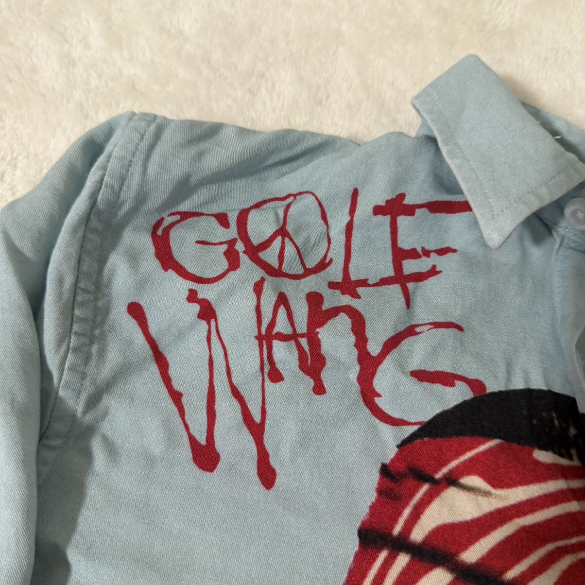 Golf Wang Golf Wang Ashes 2 Ashes Button Up Shirt Size US S / EU 44-46 / 1 - 3 Thumbnail