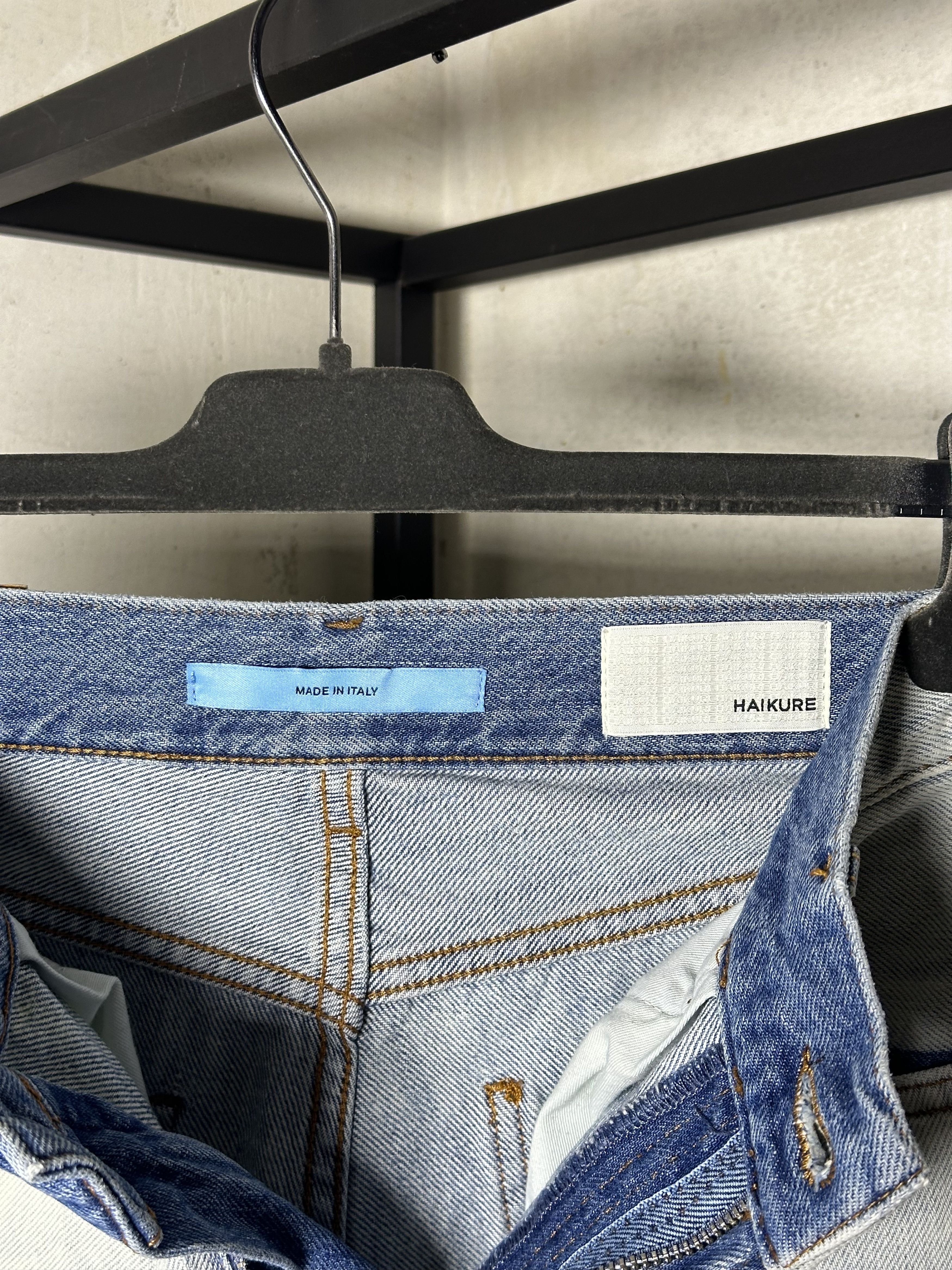 Haikure Haikure Worn Blue Straight Jeans Size 26" / US 2 / IT 38 - 11 Thumbnail