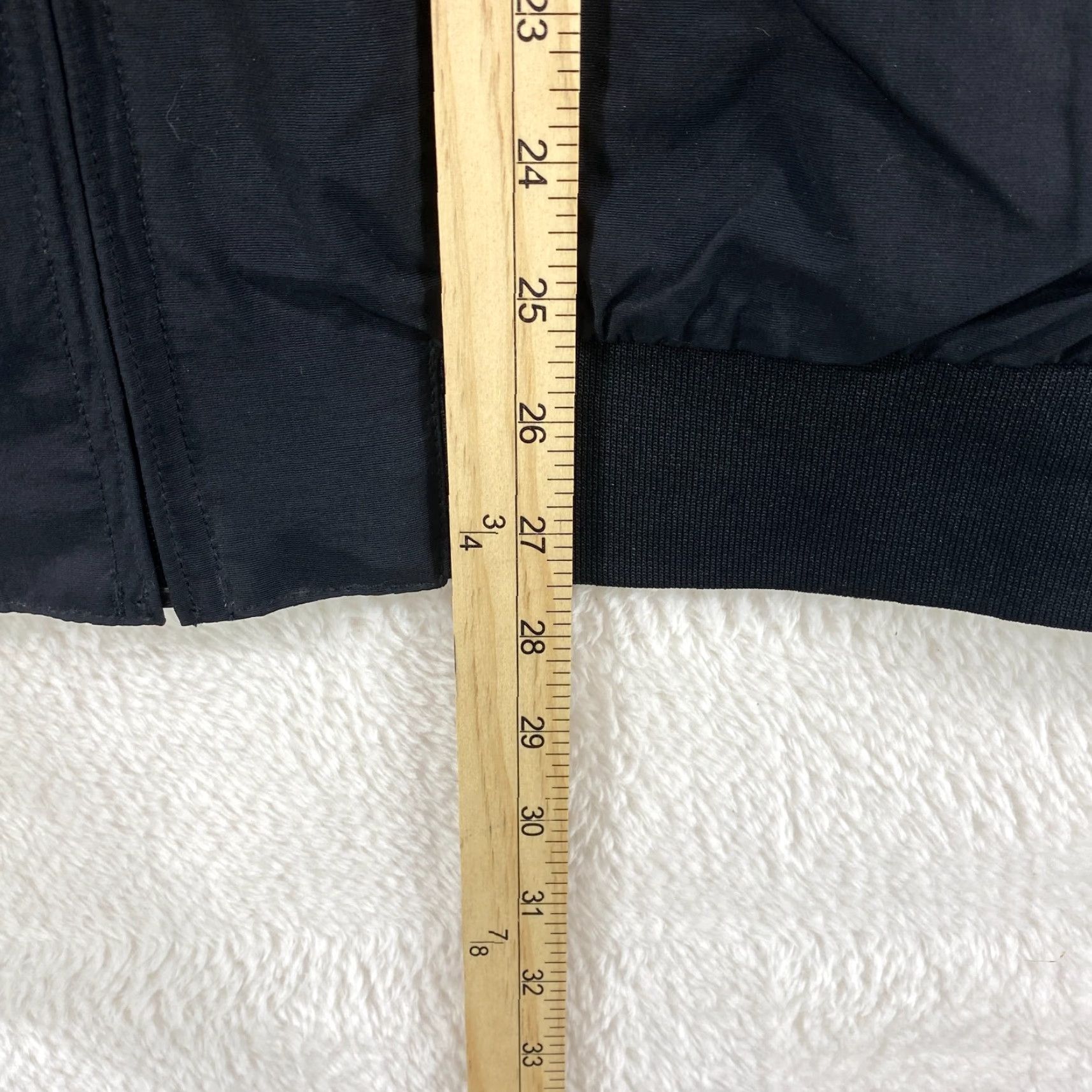Tommy Hilfiger VINTAGE Tommy Hilfiger Hooded Black Nylon Jacket Full Zip Mens XL with Pockets Size US XL / EU 56 / 4 - 7 Thumbnail