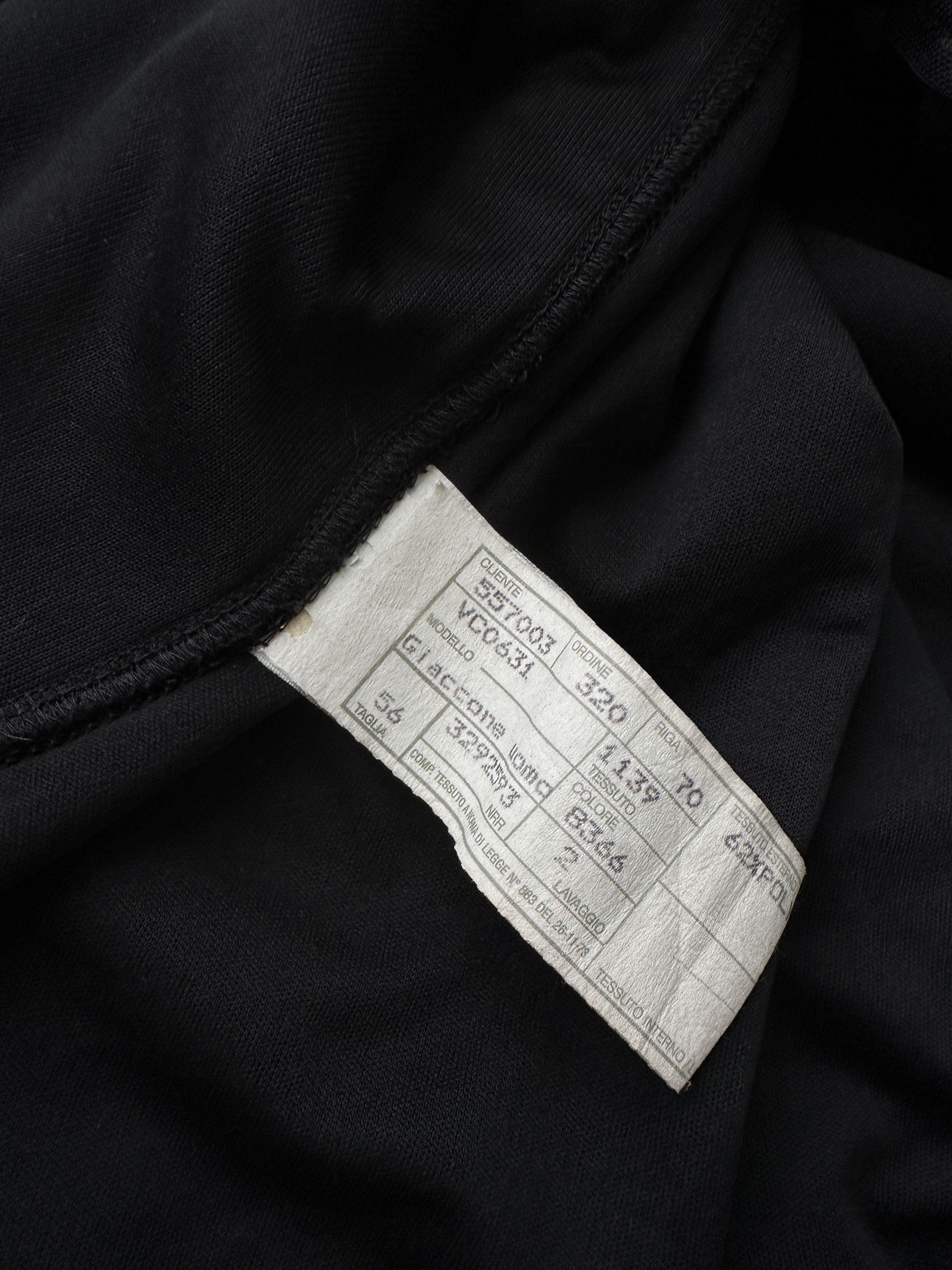 Emporio Armani Emporio Armani Vintage navy wool hoodie Size US XL / EU 56 / 4 - 8 Thumbnail