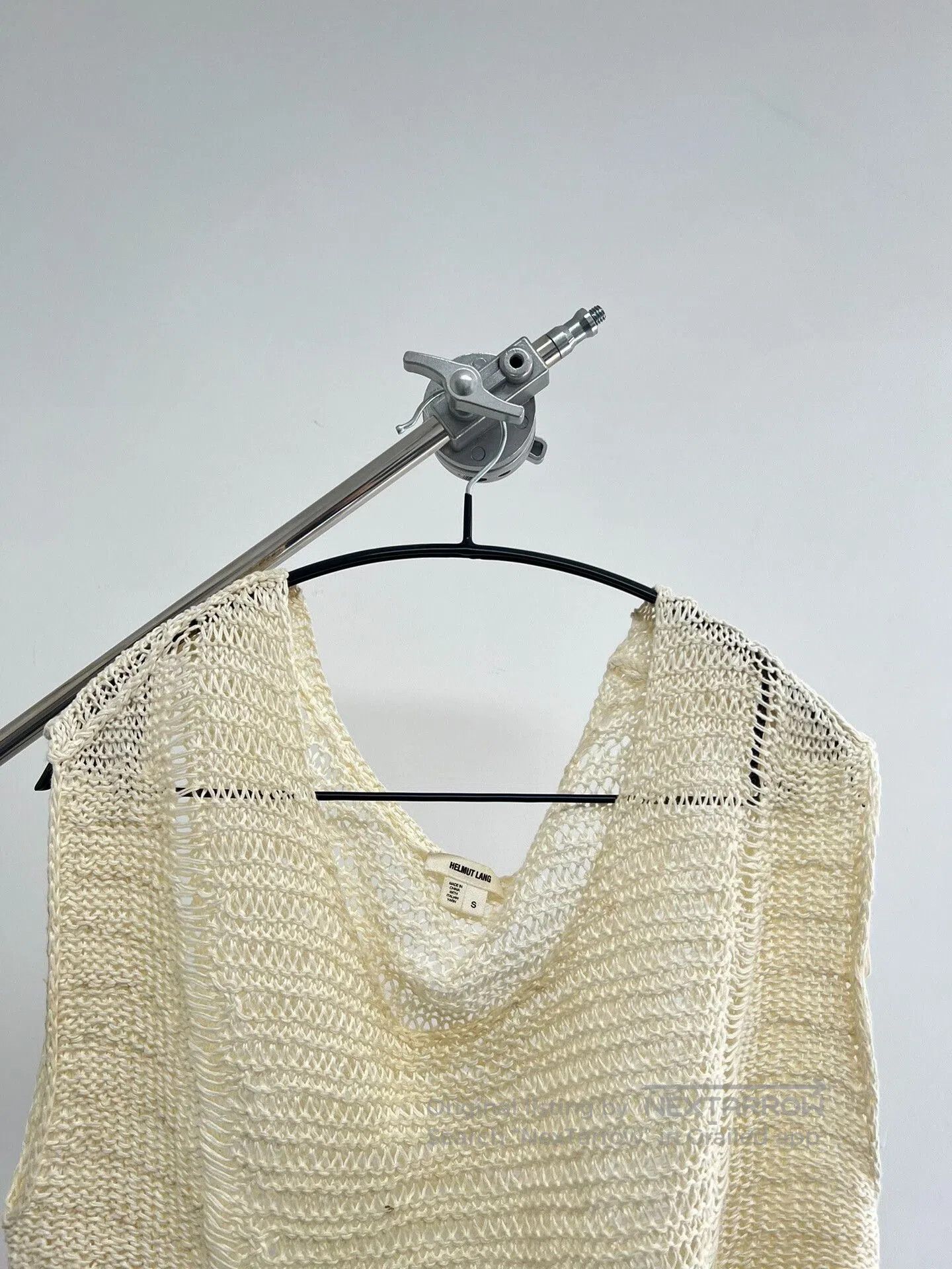 Helmut Lang Helmut Lang Hollow Knit Vest for Women. Size M / US 6-8 / IT 42-44 - 3 Thumbnail