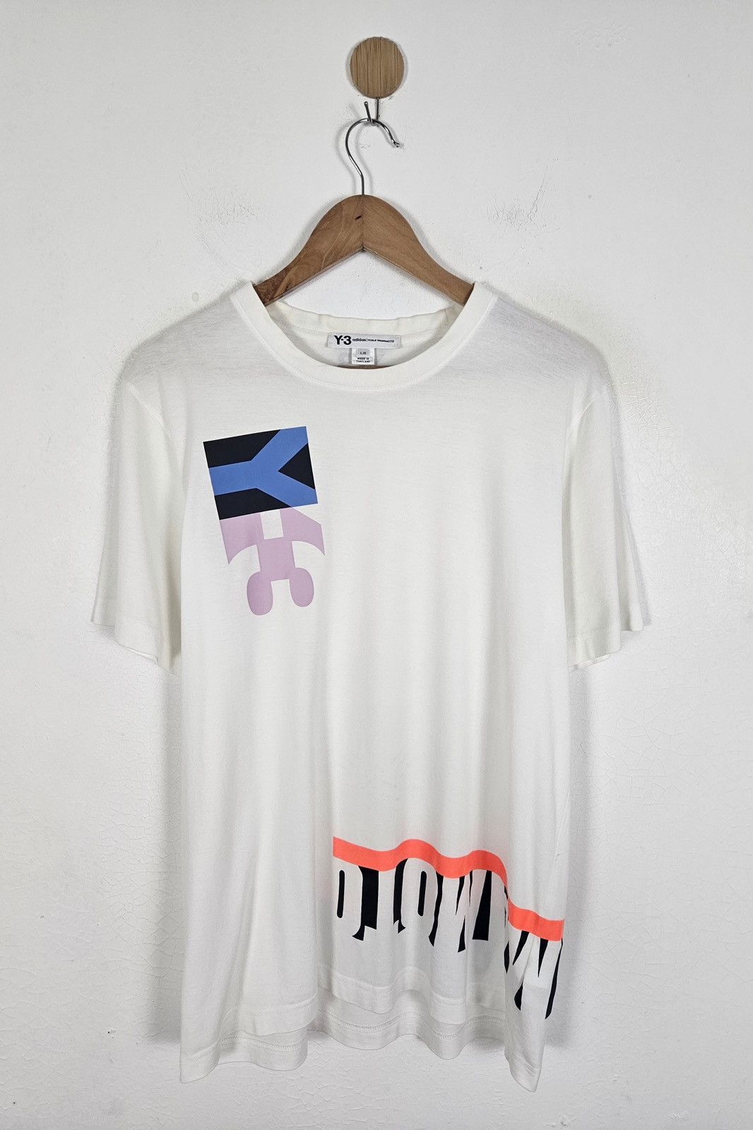 Yohji Yamamoto Yohji Yamamoto Adidas Y3 shirt Size US L / EU 52-54 / 3 - 1 Thumbnail