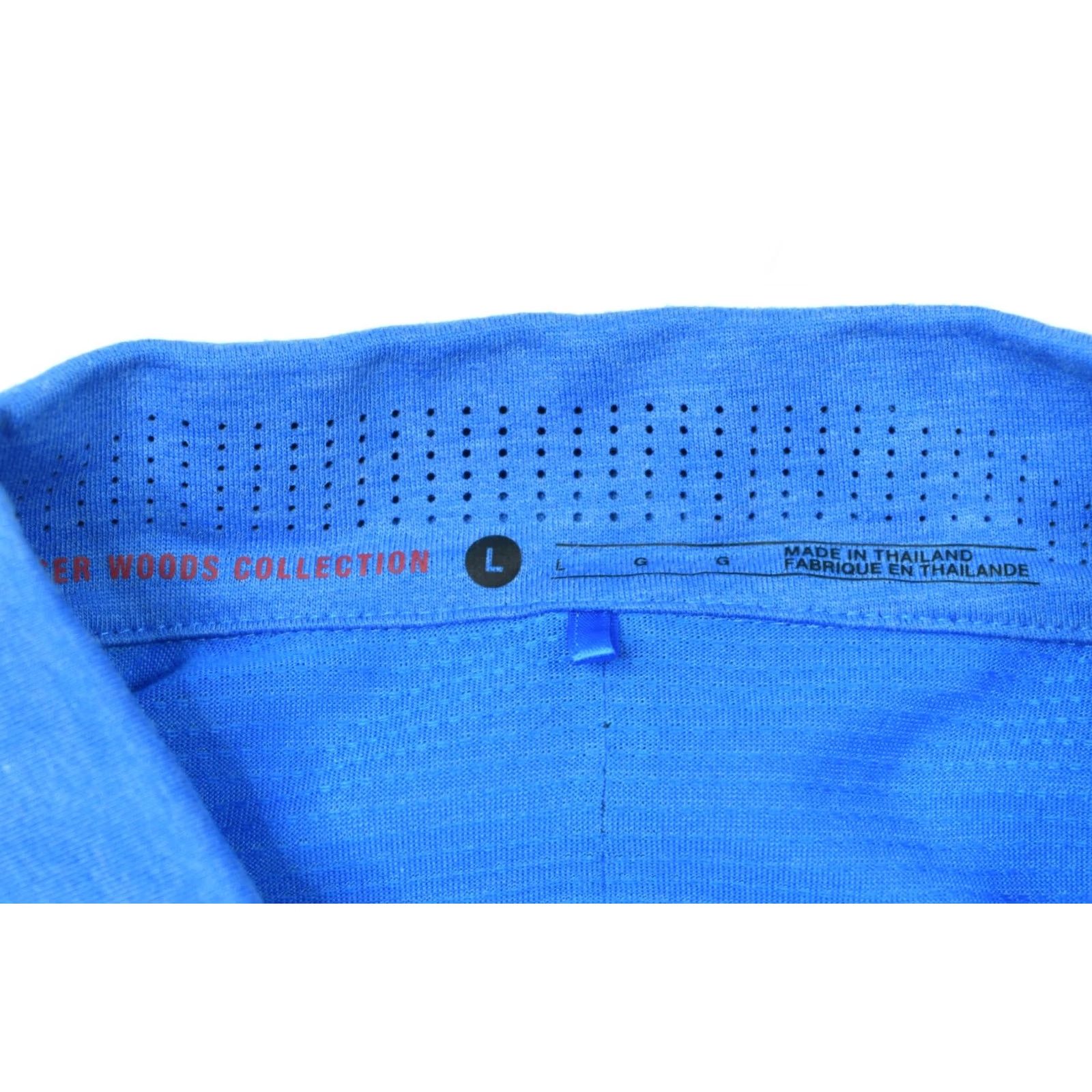 Nike Nike Tiger Woods Buffalo Bills Polo Shirt Mens L Blue Short Sleeve Stretch Polo Size US L / EU 52-54 / 3 - 6 Thumbnail