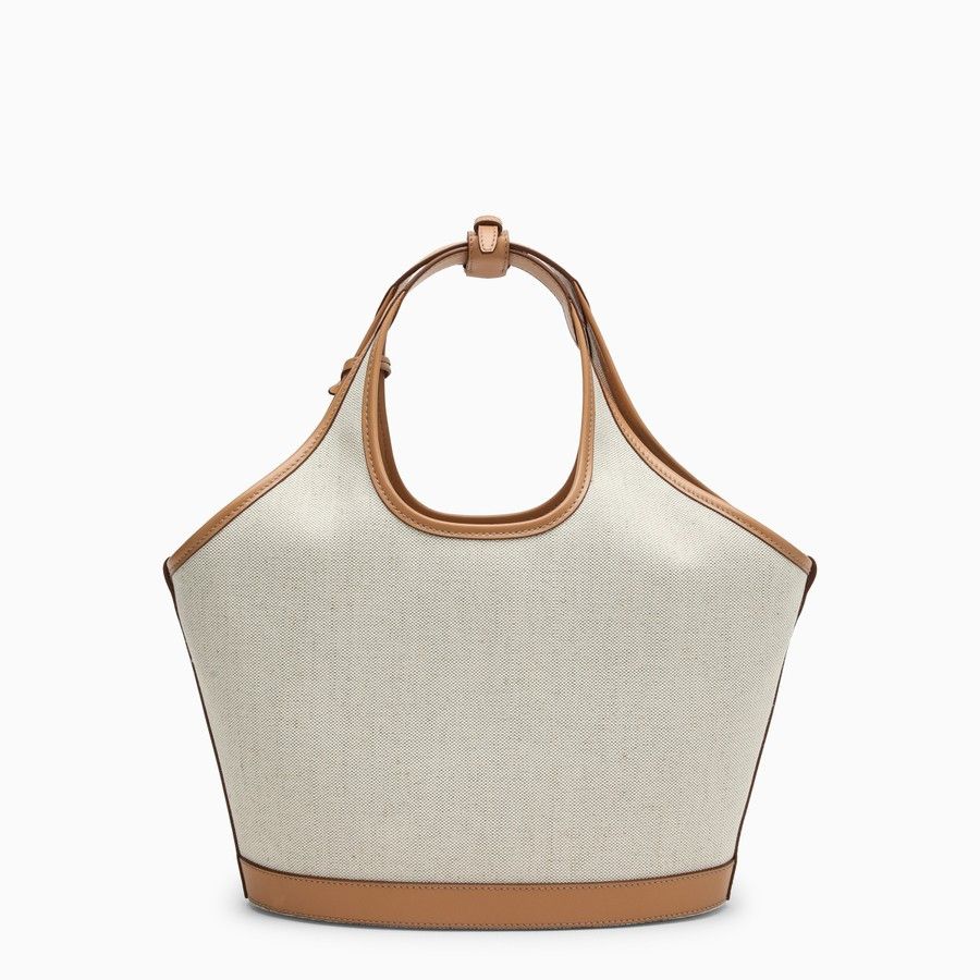Prada o1d2blof0924 Size : OS / Tote Bag With Logo In Beige Size ONE SIZE - 3 Thumbnail