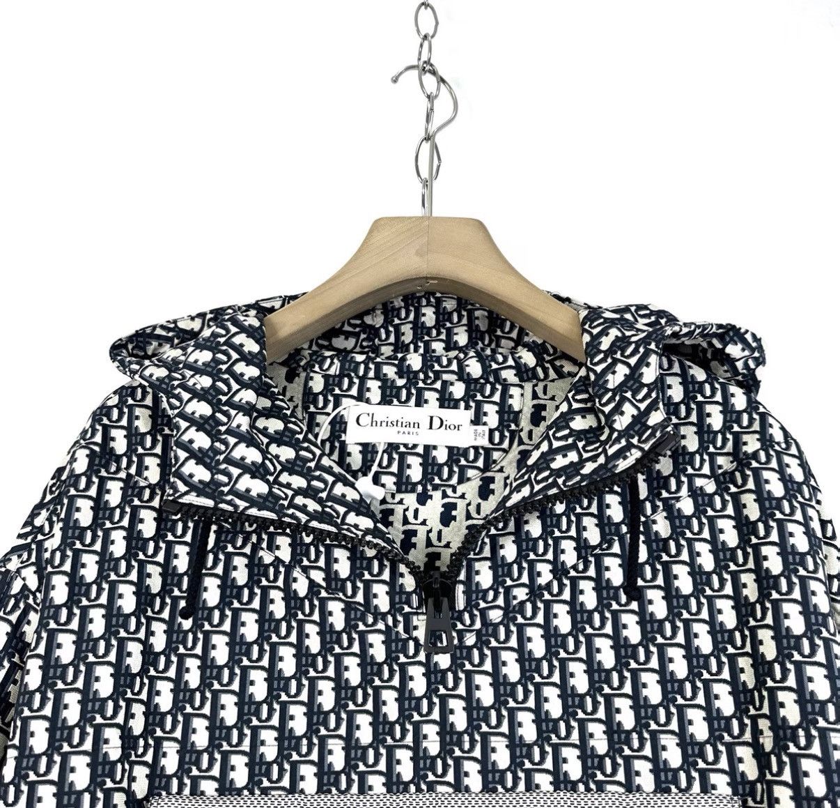 Dior Dior Monogram All-Over Logo Zip-Up Jacket K12 Size XS / US 0-2 / IT 36-38 - 3 Thumbnail