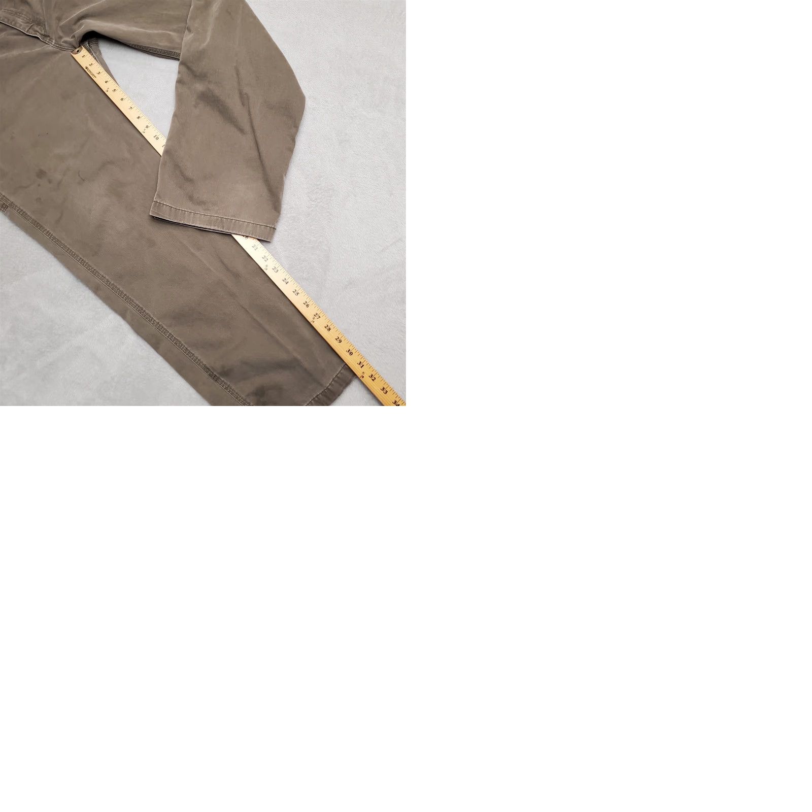 Carhartt VINTAGE Carhartt Pants Men 42x32 Green Twill Relaxed Carpenter Cargo Workwear B324 DFE Size US 42 / EU 58 - 9 Thumbnail