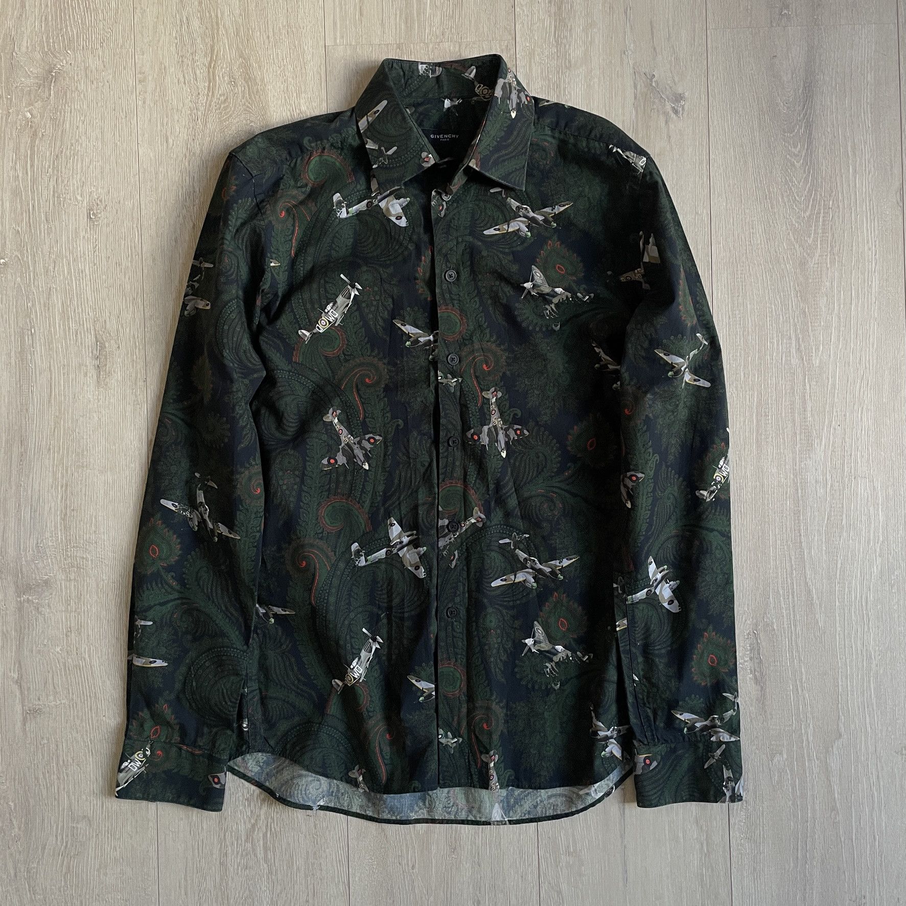 Givenchy Givenchy SS13 military shirt by Ricardo Tisci Size US S / EU 44-46 / 1 - 1 Thumbnail