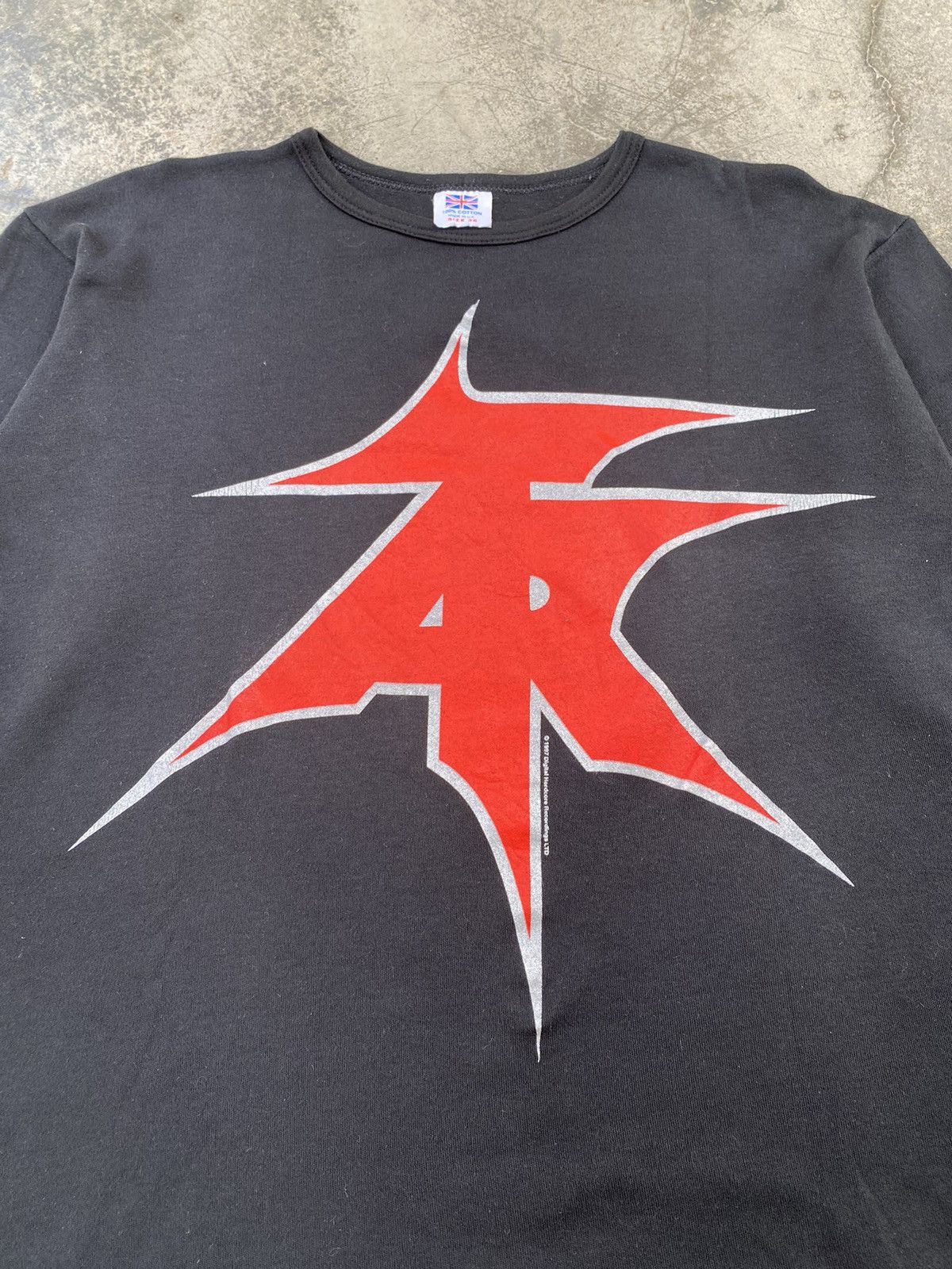 Band Tees Vintage 90s Atari Teenage Riot Hardcore Band Cropped Tees Size US S / EU 44-46 / 1 - 3 Thumbnail