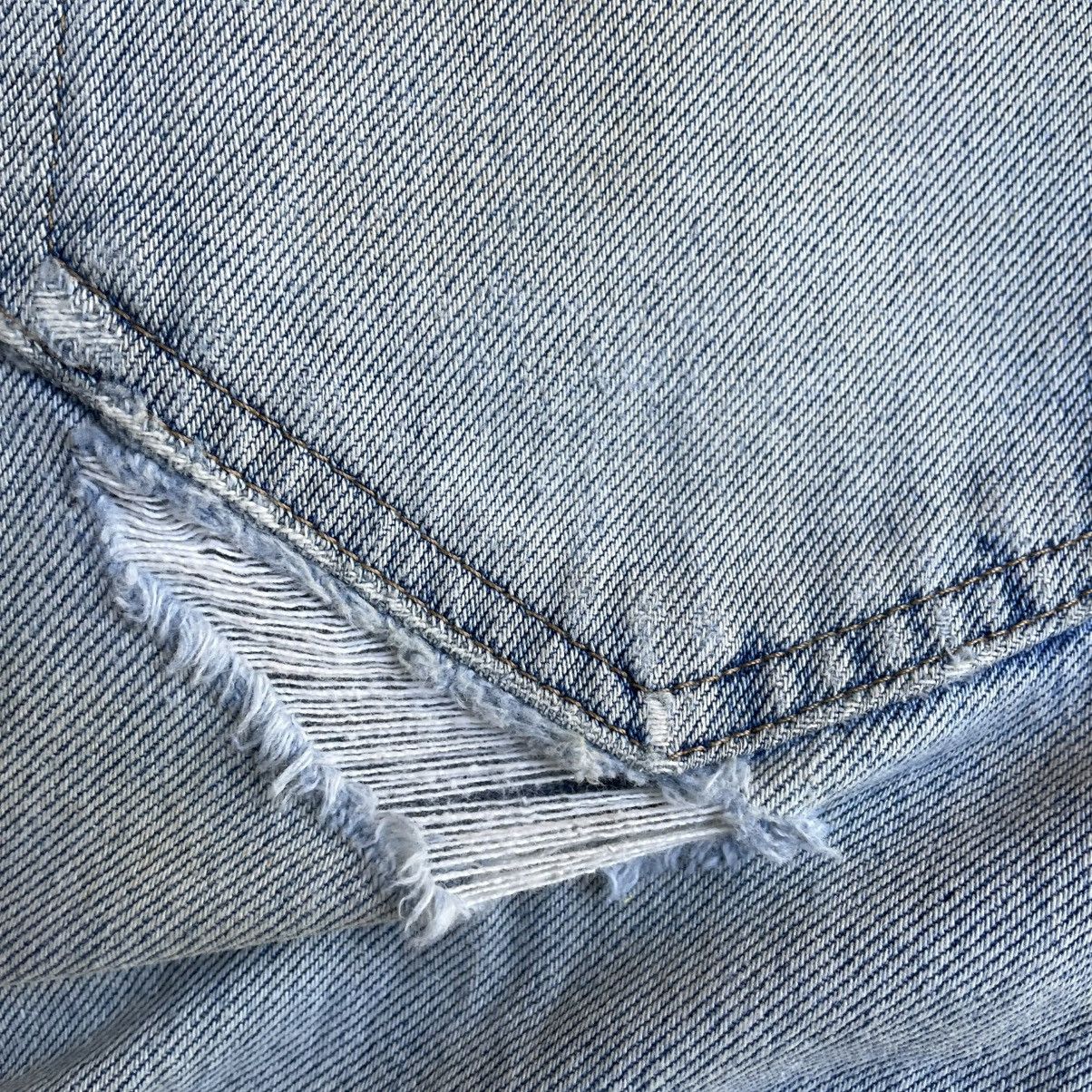 Vintage 🔥Vintage Bobson Stoned Washed Classic Distress Denim Jeans Size US 30 / EU 46 - 11 Thumbnail