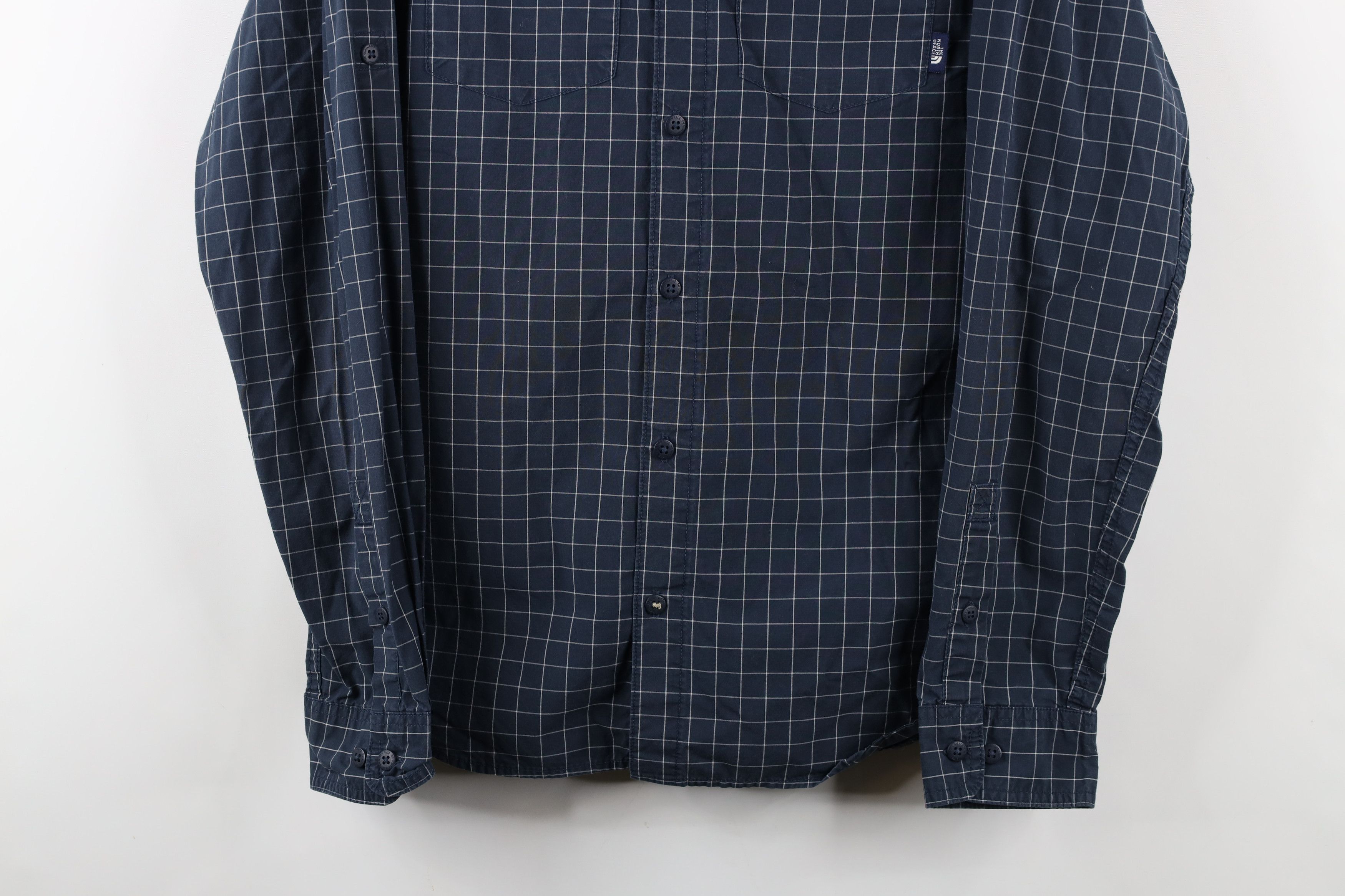 The North Face × Vintage Vintage The North Face Roll Sleeve Collared Button Shirt Size US S / EU 44-46 / 1 - 3 Thumbnail