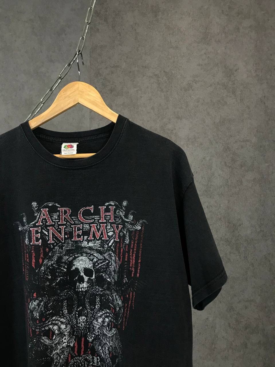 Band Tees Arch Enemy vintage skull rock band tee Size US XL / EU 56 / 4 - 3 Thumbnail