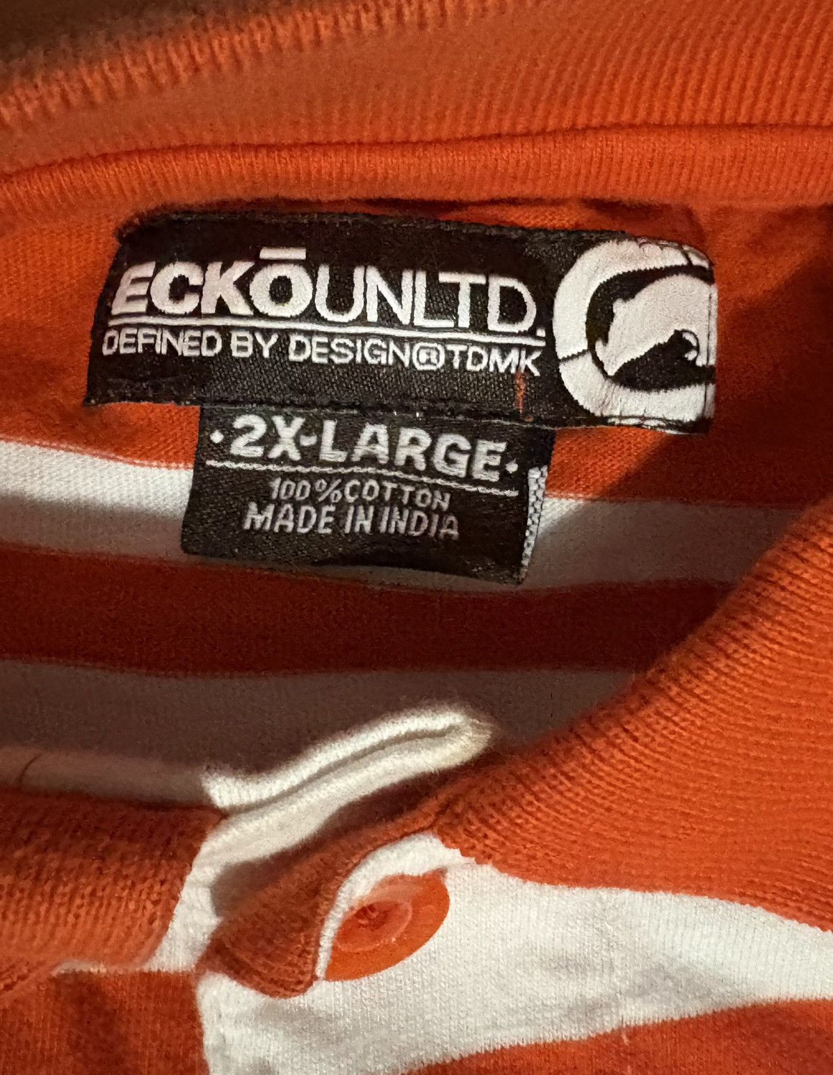 Ecko Unltd. × Marc Ecko × Vintage Ecko Untld Polo Size US XXL / EU 58 / 5 - 2 Thumbnail