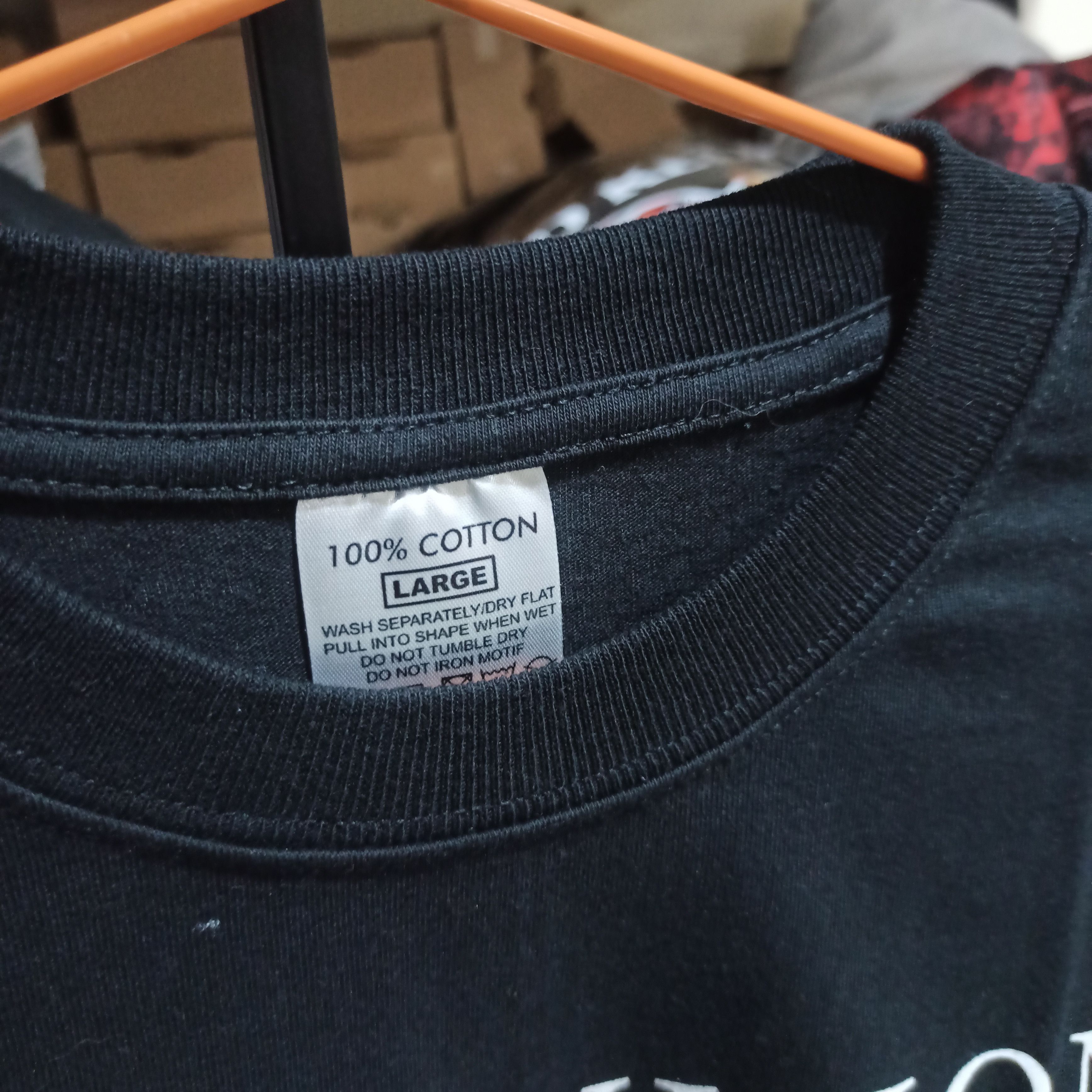 Band Tees × Vintage Joy Division - Dantes inferno Vtg Tshirt Size US L / EU 52-54 / 3 - 3 Thumbnail