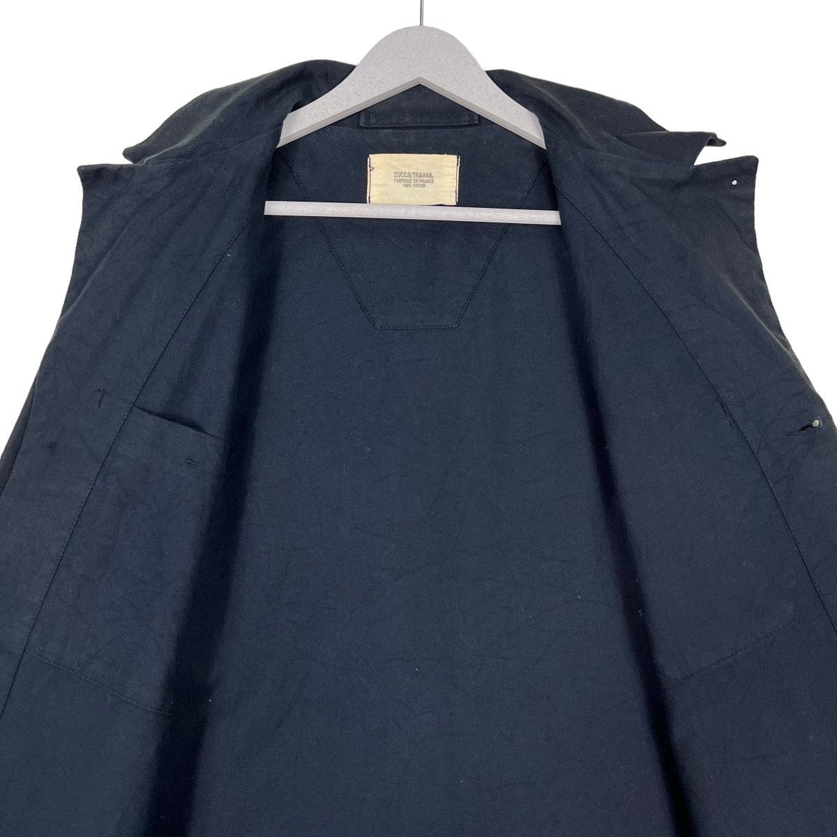 CABANE de ZUCCa × Issey Miyake × Zucca 🔥 ZUCCA TRAVAIL ISSEY MIYAKE INDIGO CHORE JACKET Size US S / EU 44-46 / 1 - 12 Thumbnail