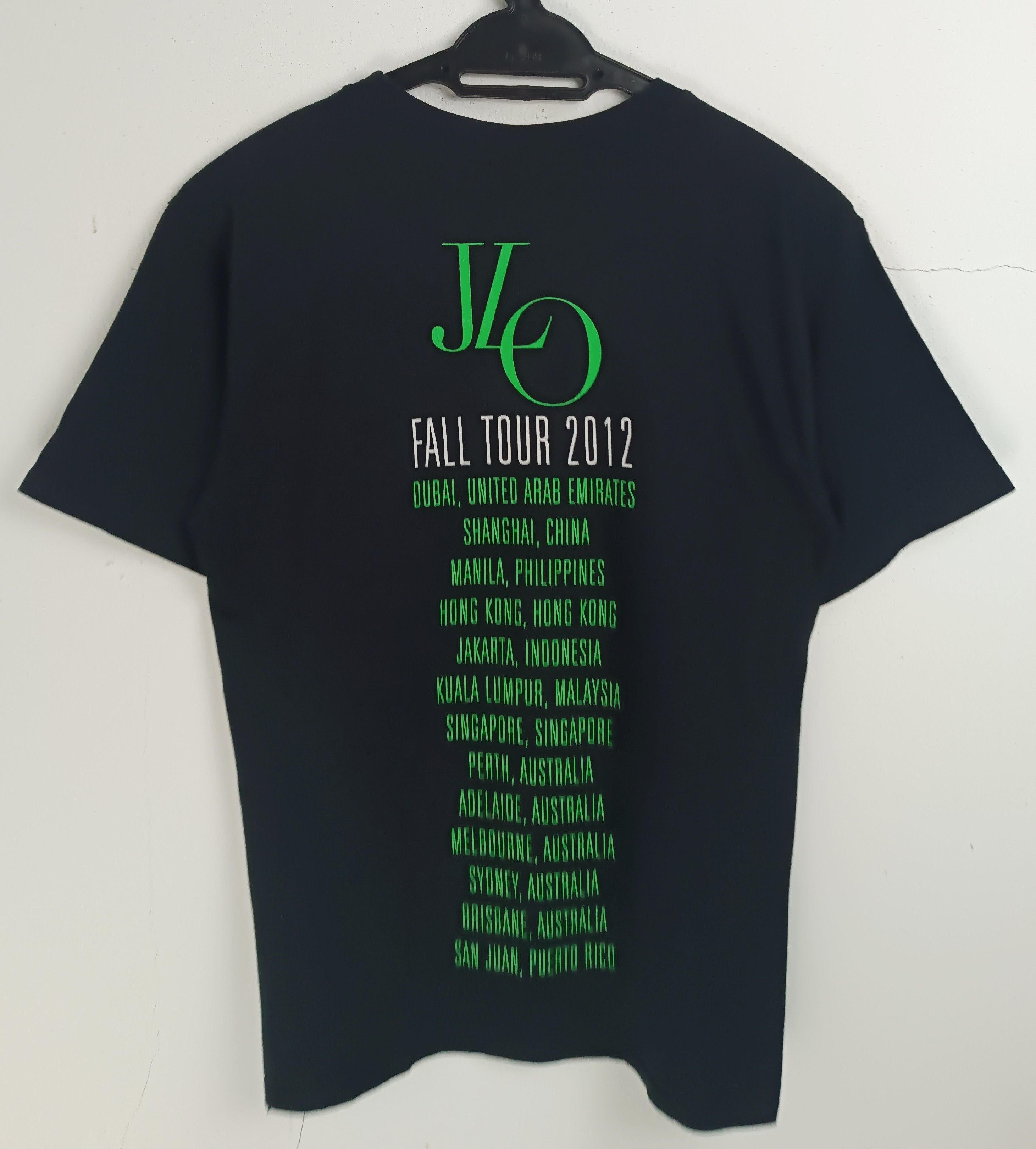 Rap Tees VINTAGE '12 JENNIFER LOPEZ JLO TOUR shakira affleck britney Size US S / EU 44-46 / 1 - 4 Thumbnail