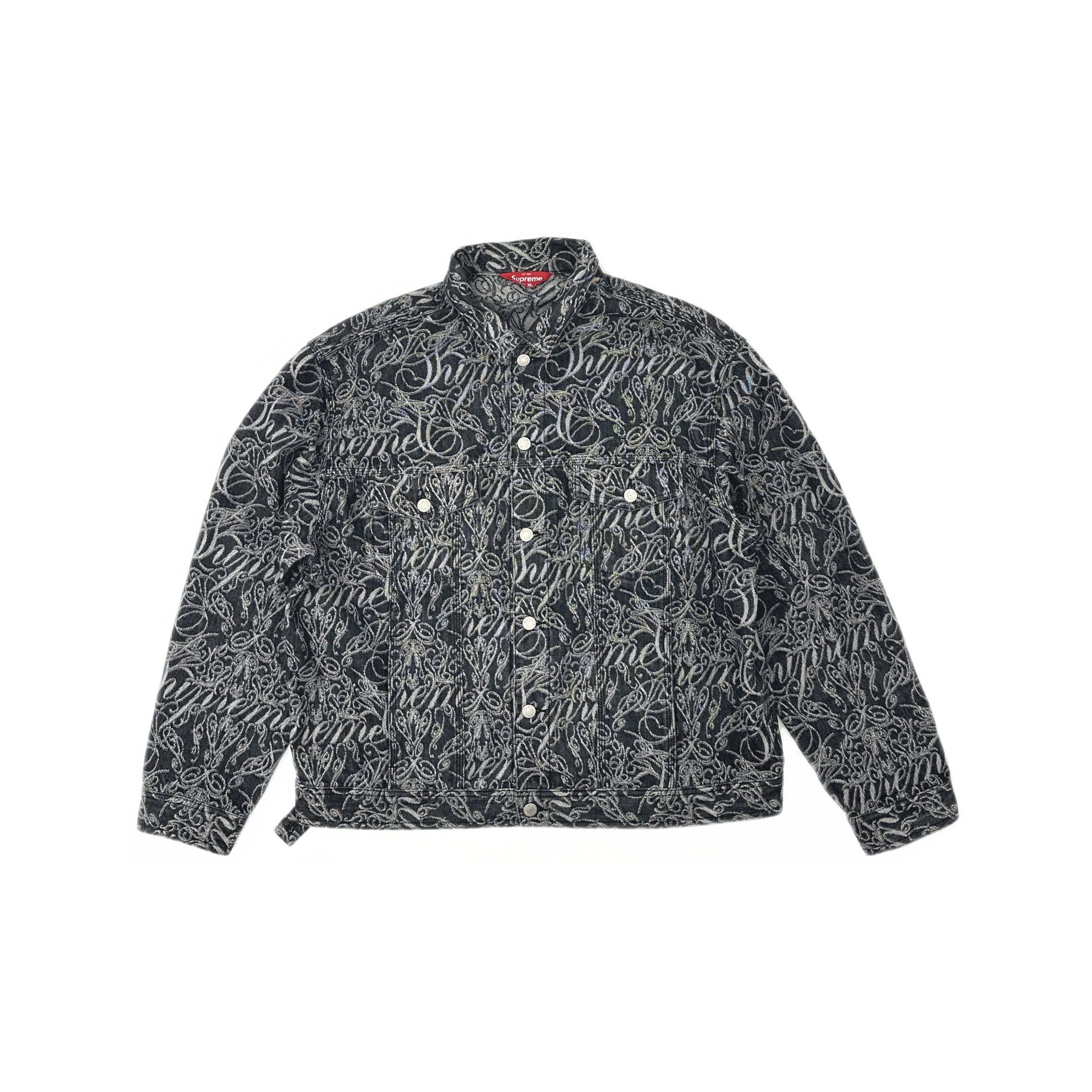 Levi's × Supreme SUPREME x LEVIS TRUCKER DENIM JEAN JACKET BLACK