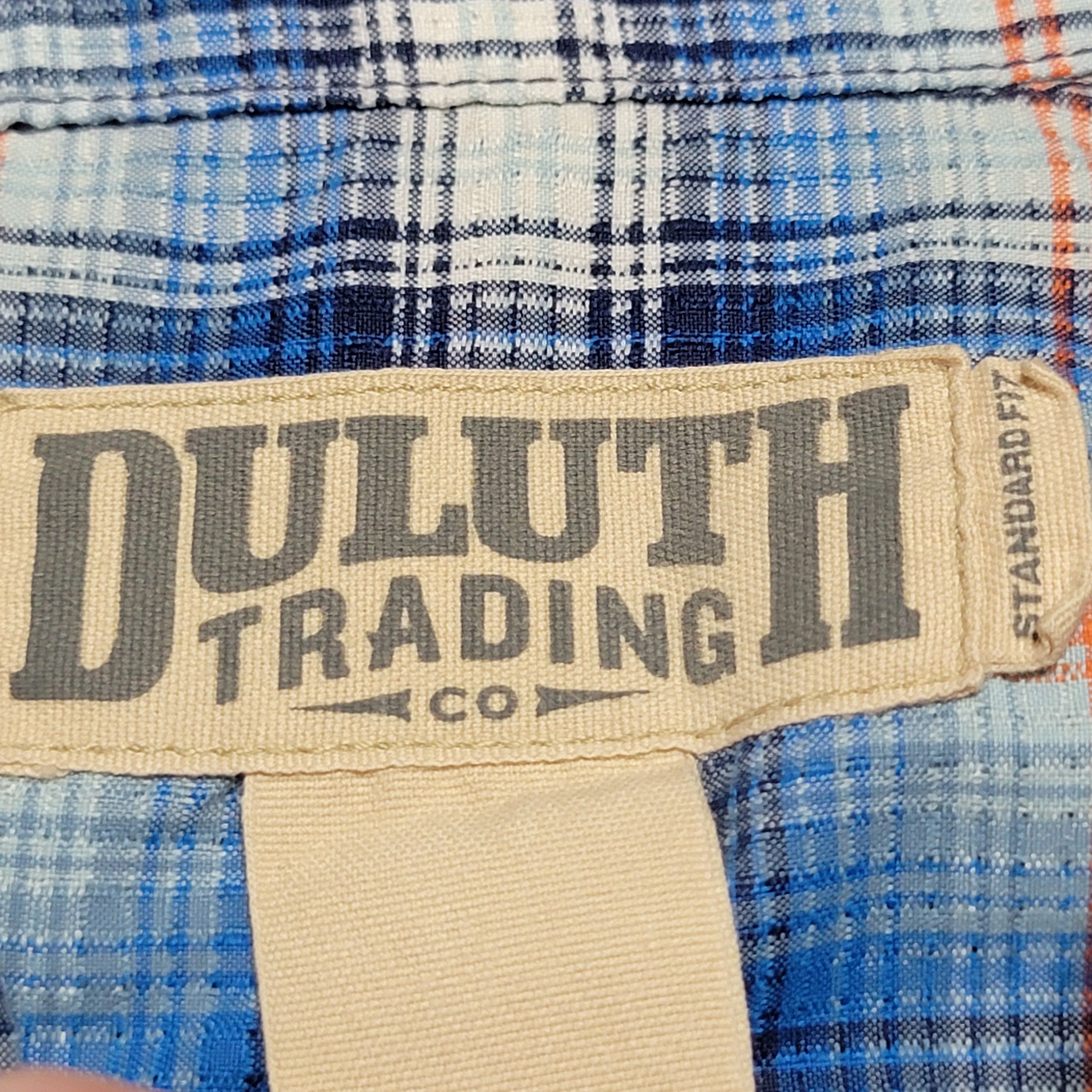 Duluth Trading Company Duluth Trading Co SS Full Button Plaid Shirt - Large Tall Size US L / EU 52-54 / 3 - 5 Thumbnail