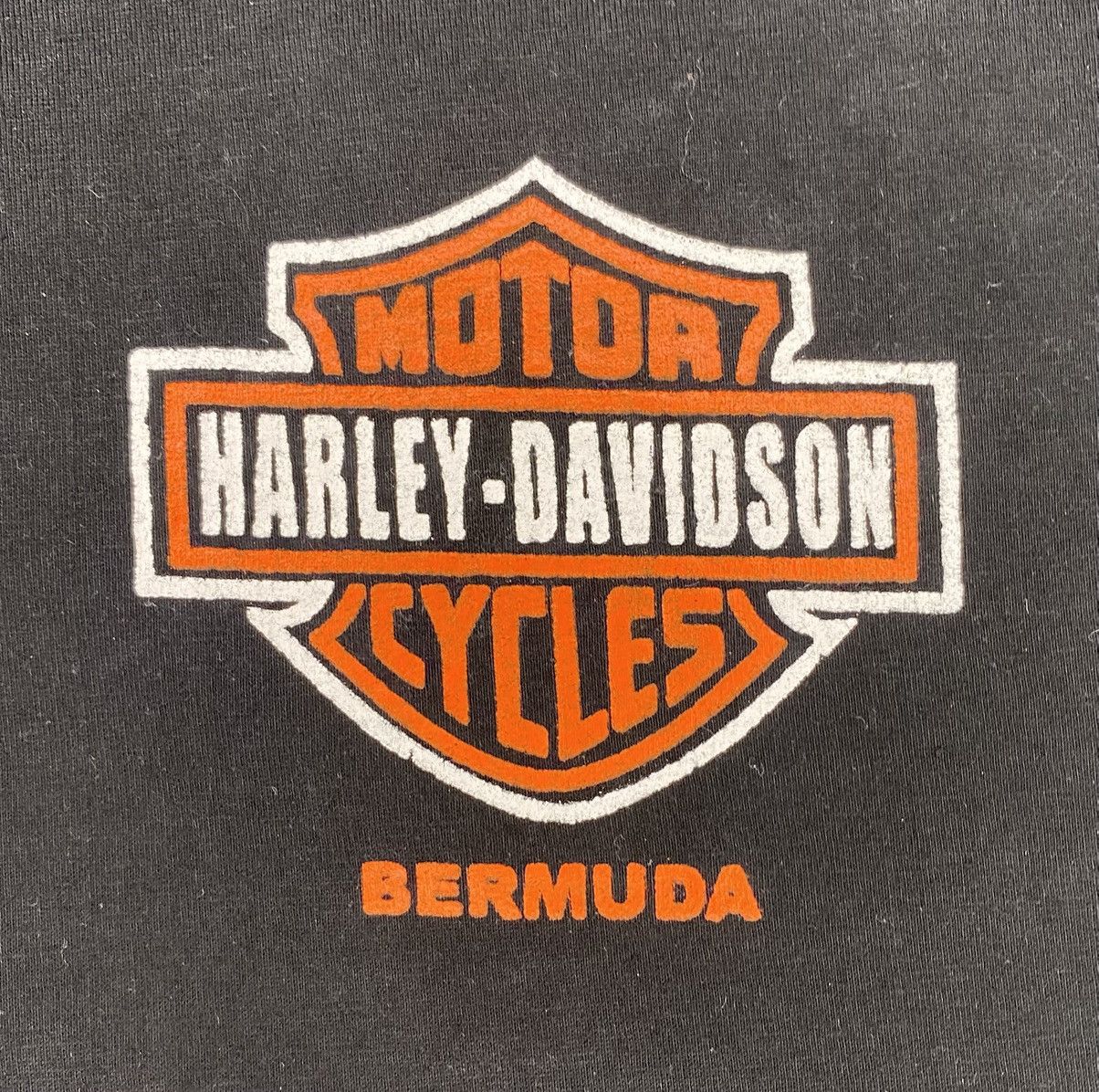 Harley Davidson Harley Davidson Bermuda Bar & Shield Logo Graphic T-Shirt XL Size US XL / EU 56 / 4 - 4 Thumbnail