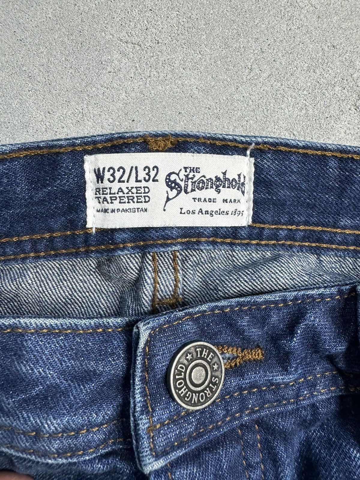 Stronghold × The Stronghold Stronghold Denim Work Pants Made in USA Size US 32 / EU 48 - 6 Thumbnail