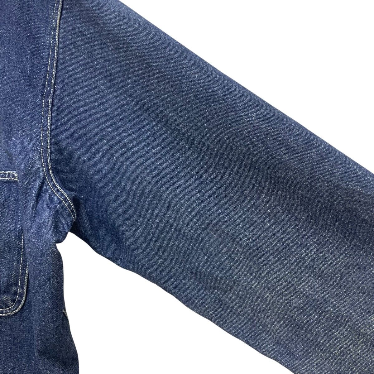 45rpm 💥Vintage Sunfaded Pairshine Worker Denim Jacket Size US L / EU 52-54 / 3 - 8 Thumbnail