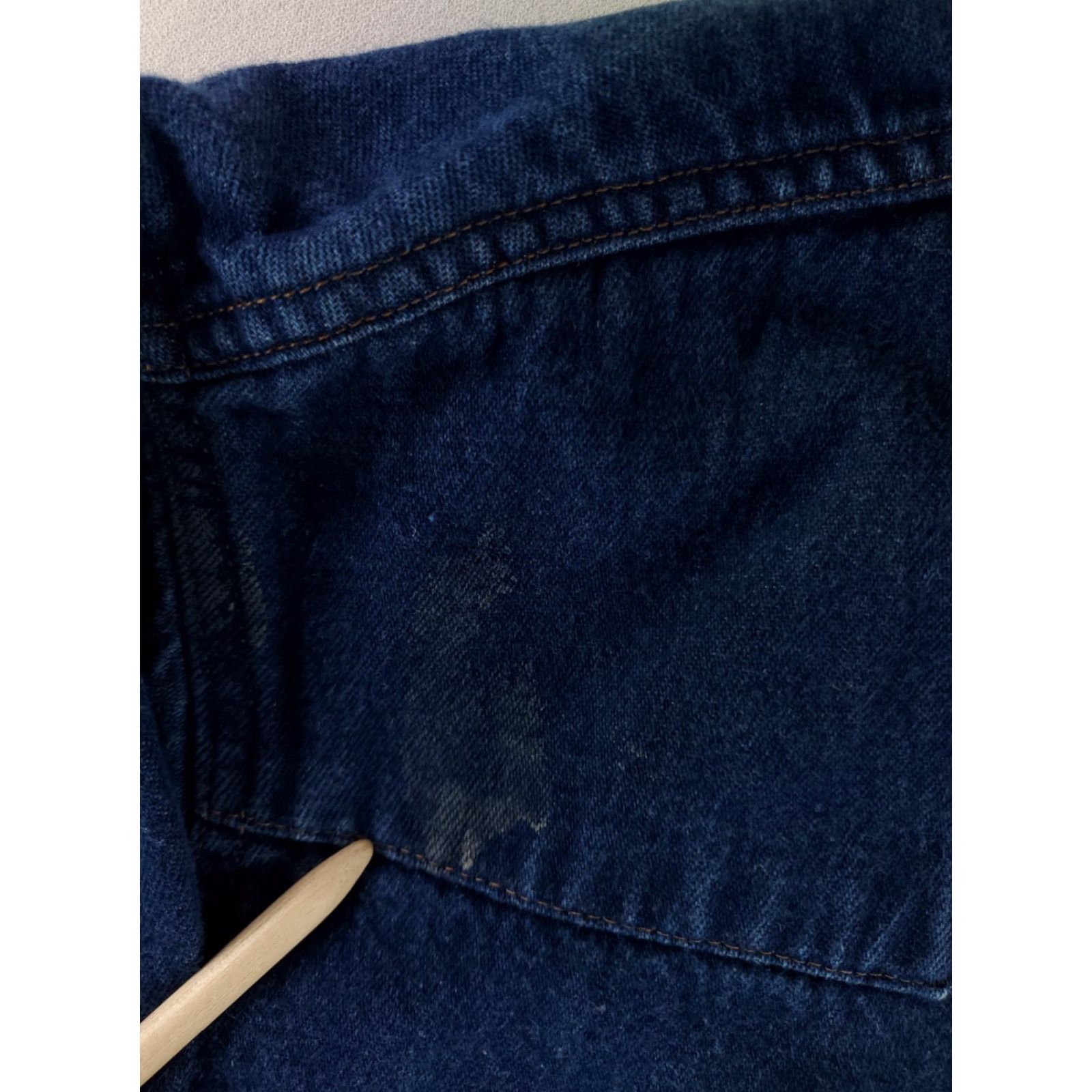 Carhartt VINTAGE Carhartt Denim Pearl Snap Shirt Made USA Patch Blue Mens 3XL Size US XXL / EU 58 / 5 - 6 Thumbnail