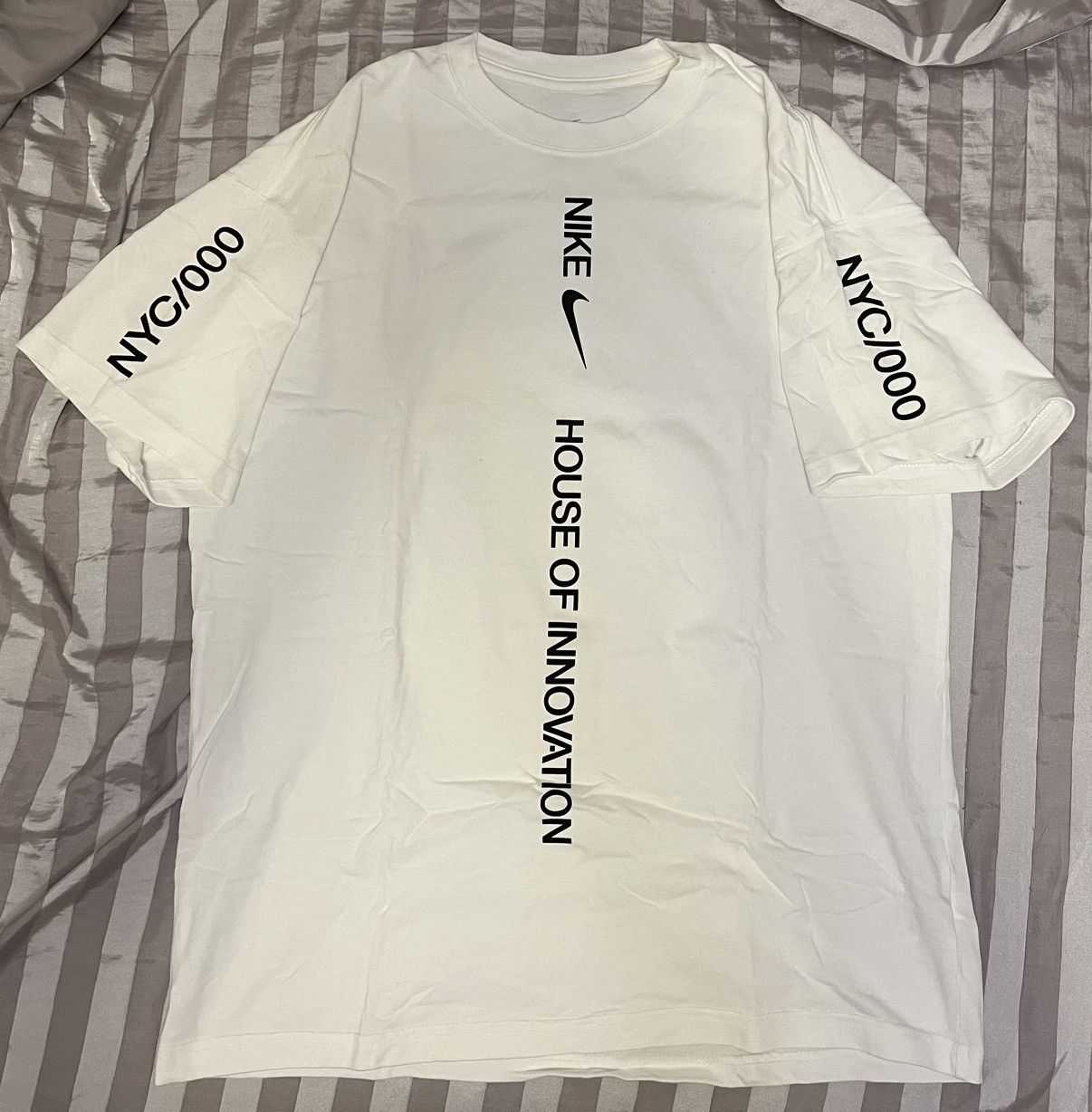 Tシャツ・カットソー NIKE/NEW YORK OVER EVERY THING T-SHIRT WHITE NYC LIMITED NIKE/ナイキ NEW YORK OVER EVERY THING T-SHIRT WHITE NYC